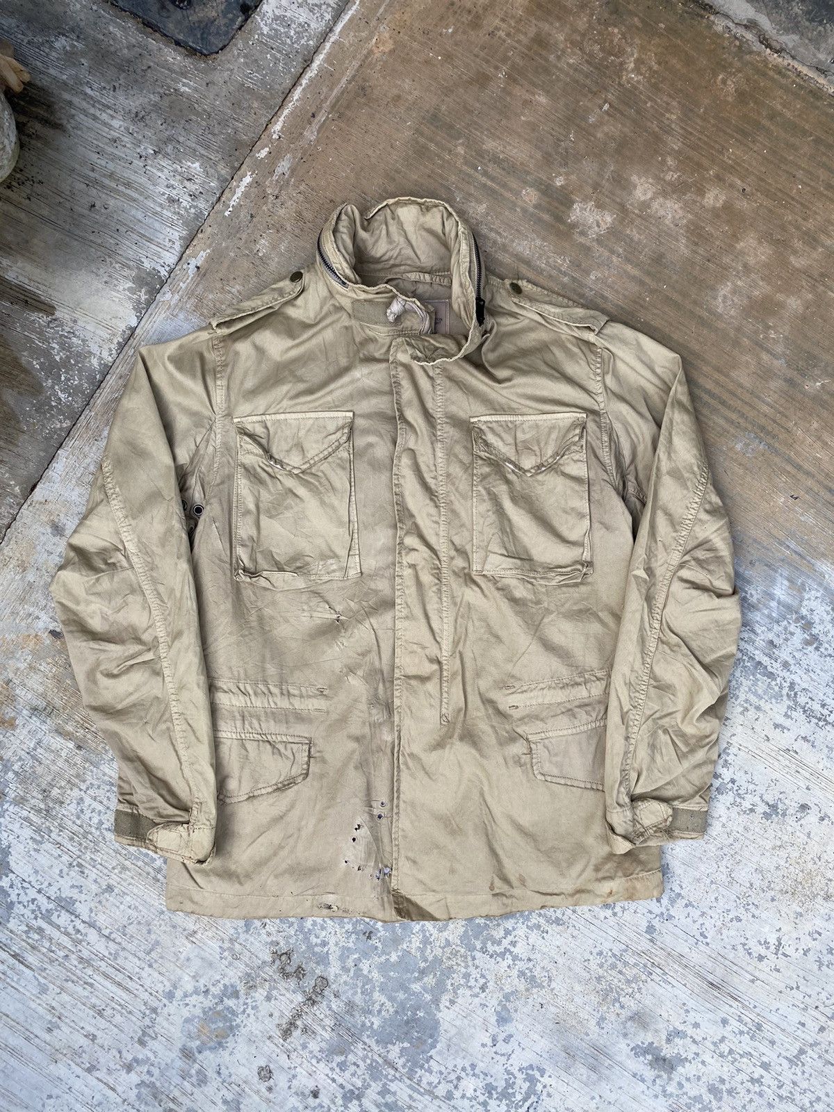 Avirex Distressed Avirex 430 FTR-BOMB SQDN M-65 Field Jacket Size US M / EU 48-50 / 2 - 2 Thumbnail