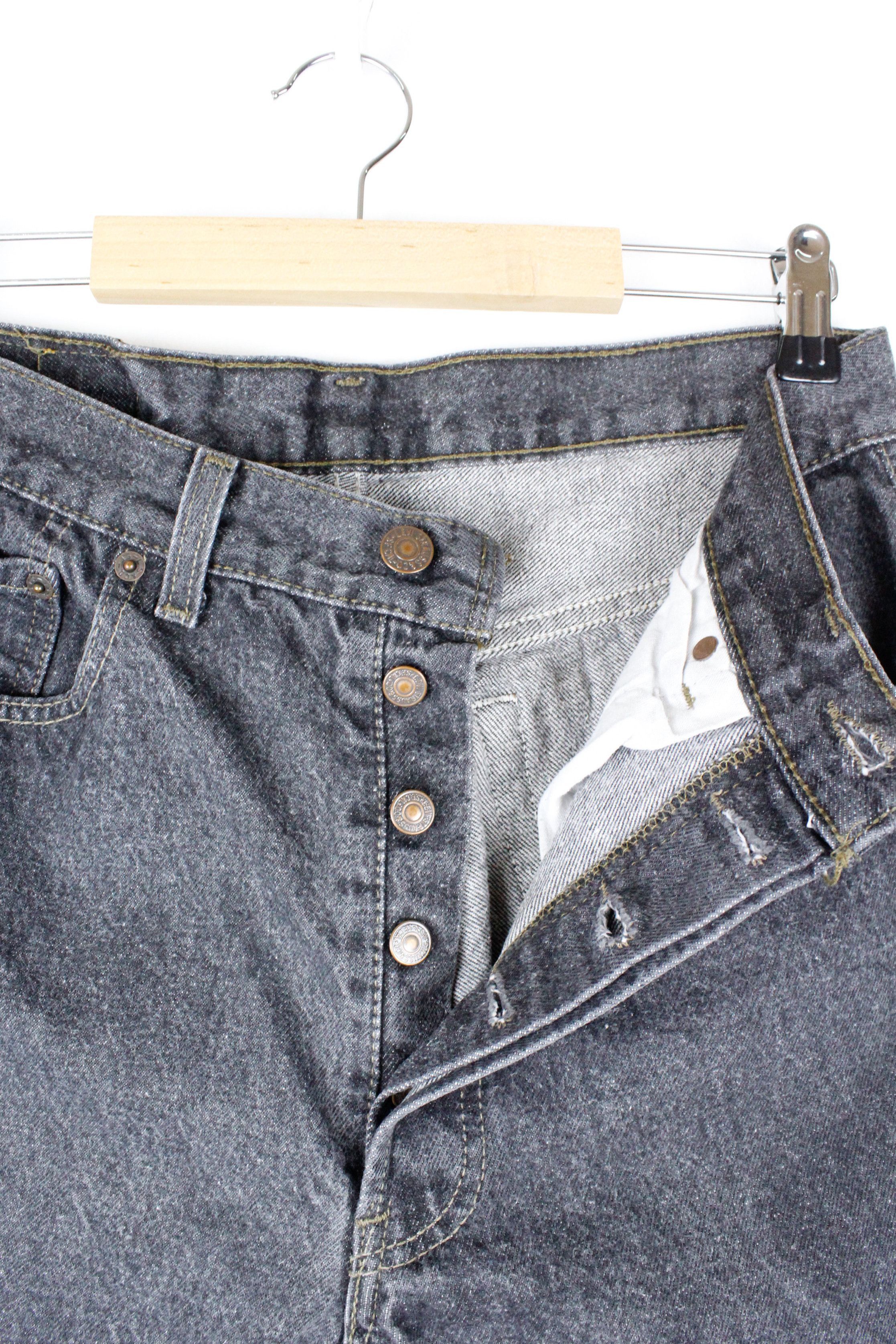 Levi's × Levi's Vintage Clothing × Vintage Vintage Levis 501 Red Tab Logo Jeans Washed Denim Pants Size US 32 / EU 48 - 4 Thumbnail