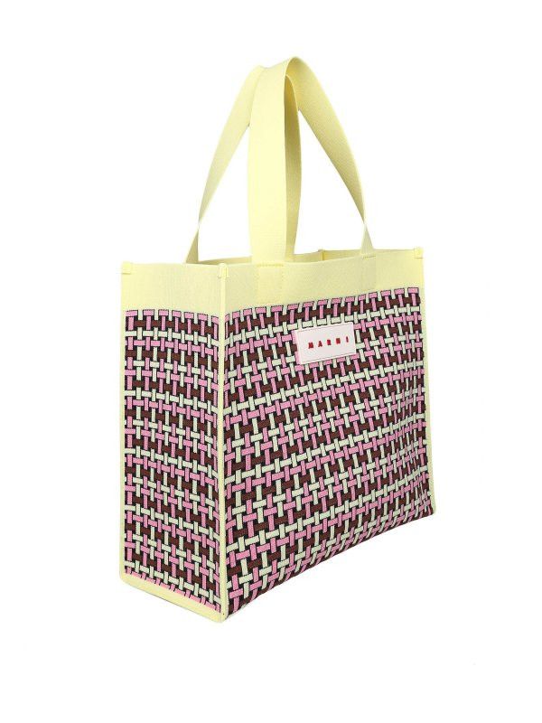 Marni o1srvl11e0624 Tote Bag in Multicolor Size ONE SIZE - 2 Thumbnail