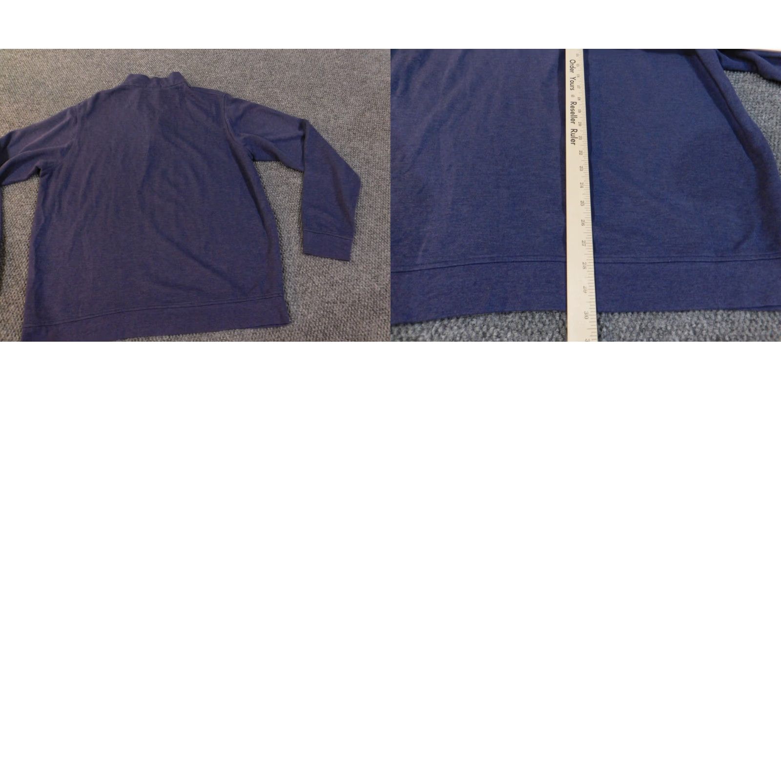 Peter Millar Peter Millar Crown Comfort Pullover XL Mens Purple Knit Sweater Golf Stretch Regular Mock Neck Long Sleeve) Size US XL / EU 56 / 4 - 9 Thumbnail