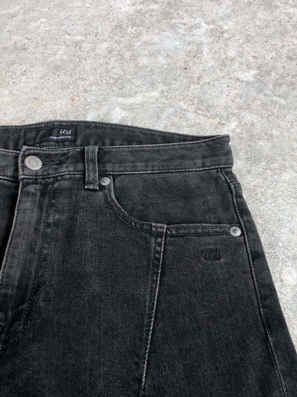 Undercover × Uniqlo Undercover x Uniqlo Skinny Jeans Distressed Jeans Size US 30 / EU 46 - 15 Thumbnail