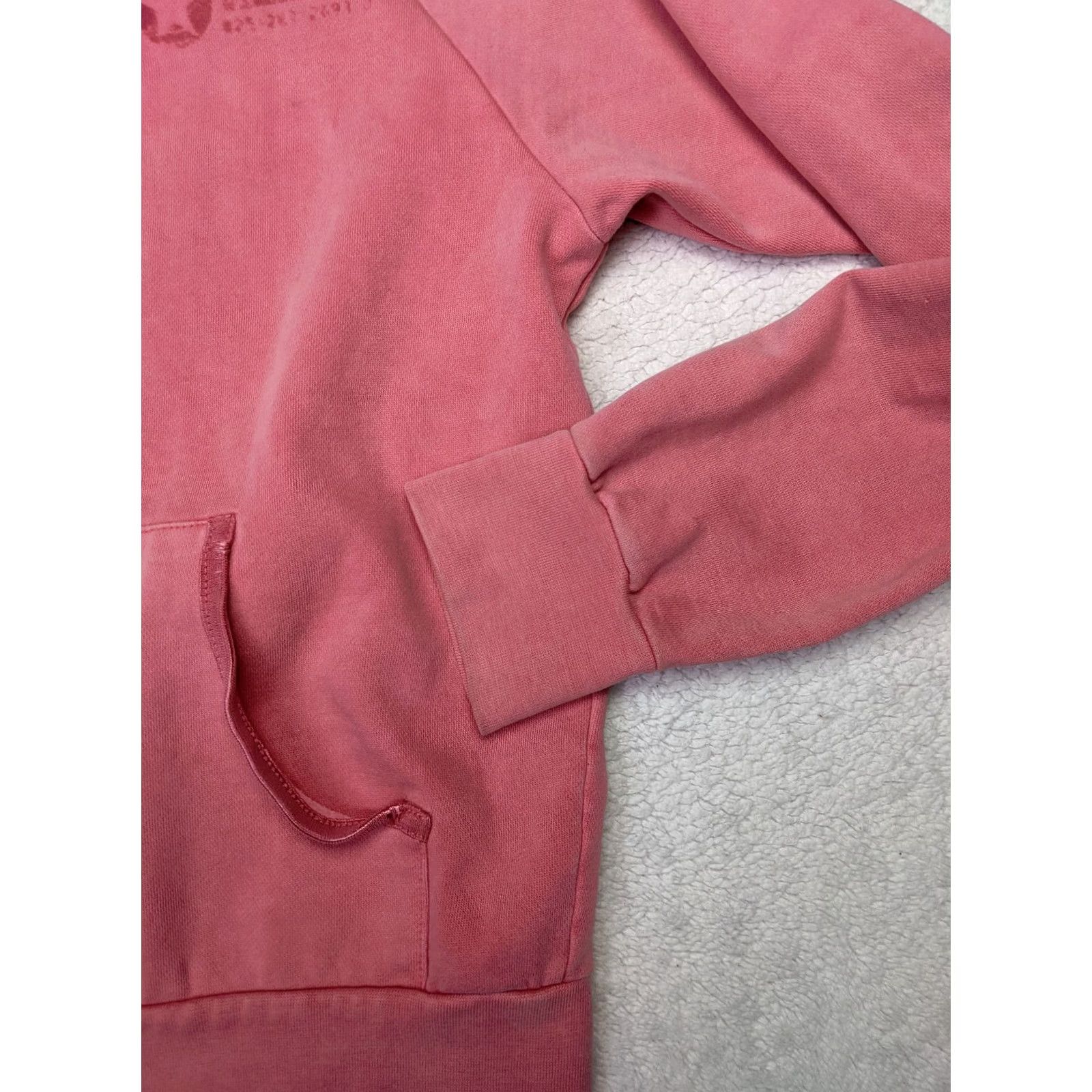Gloria Vanderbilt Gloria Vanderbilt Sport Womens S Pink Full Zip Track Jacket Pocket Hoodie Jacket Size S / US 4 / IT 40 - 2 Thumbnail