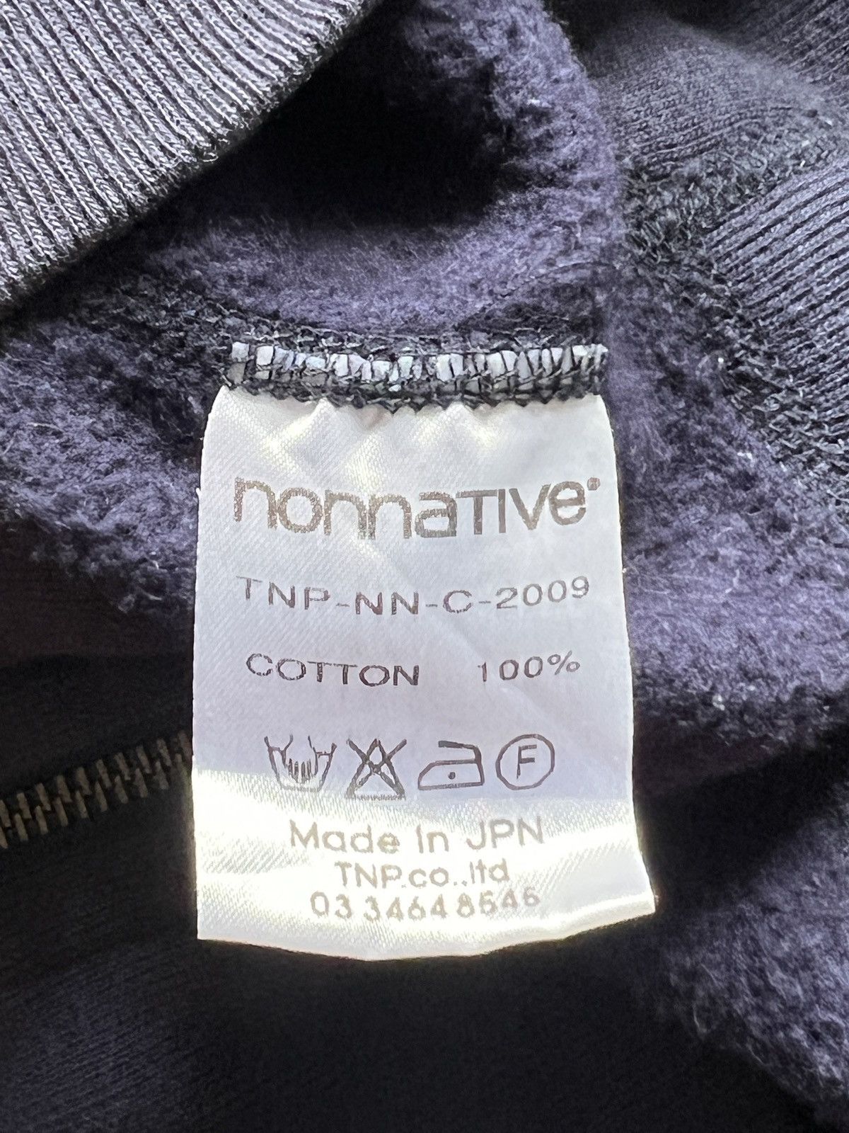 Nonnative Natural Sun Faded Zipper Hoodie