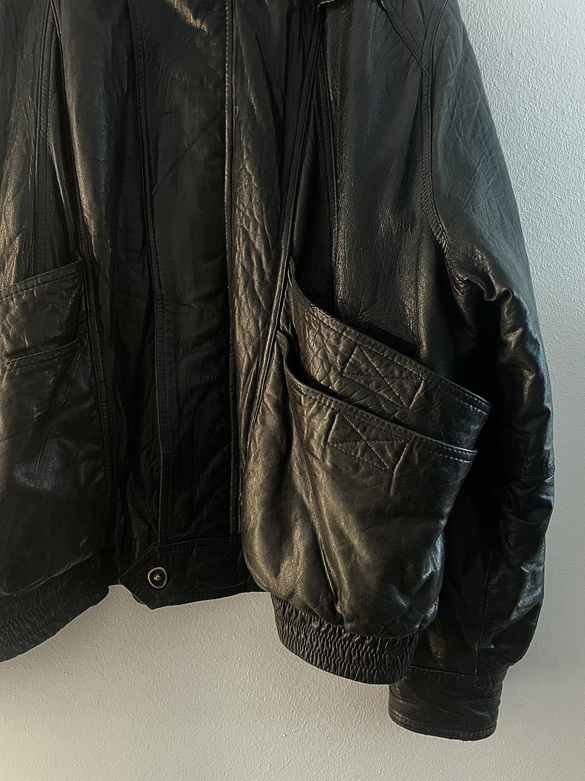 Balmain Pierre Balmain Leather Jacket Size US XL / EU 56 / 4 - 3 Thumbnail