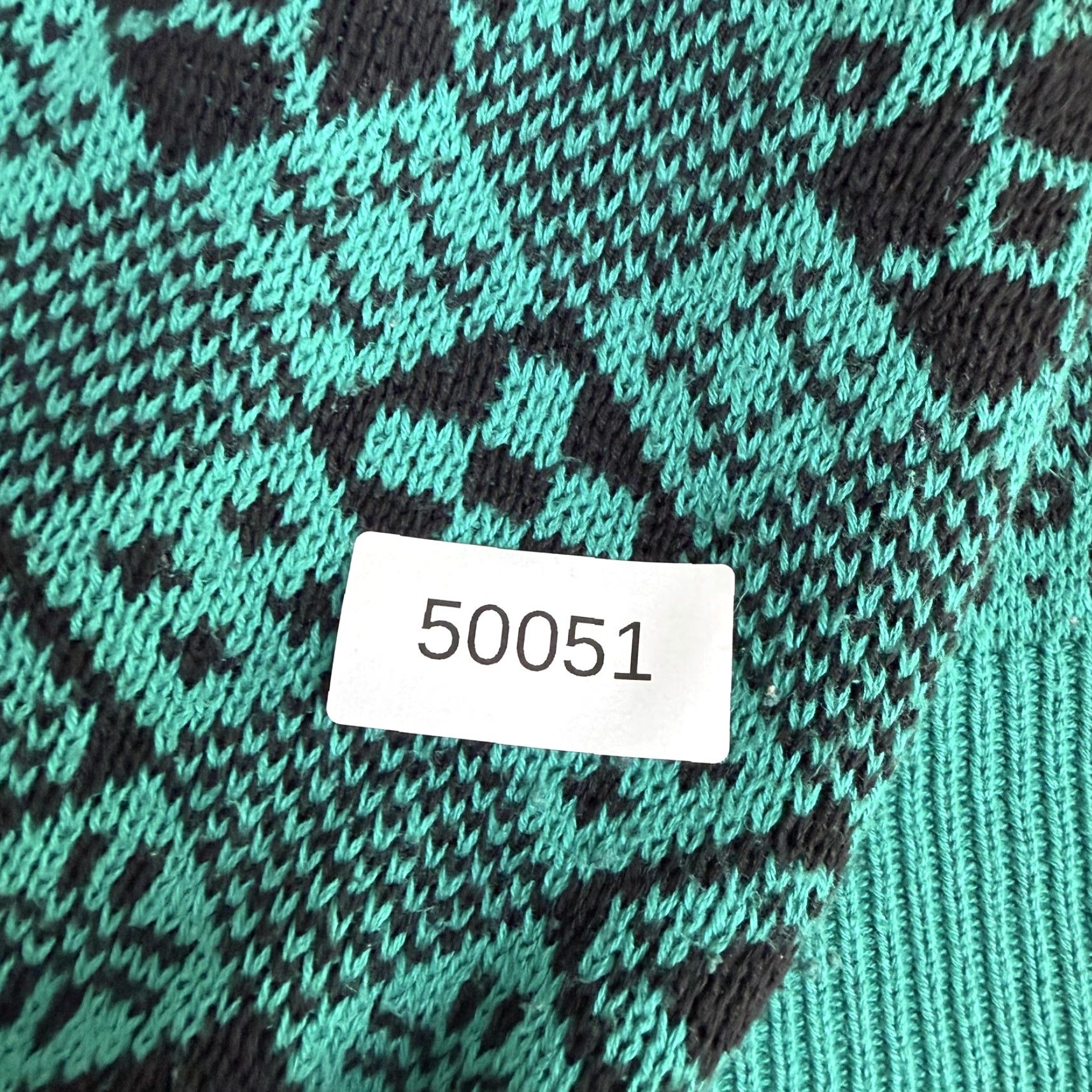 Vintage VINTAGE Newcastle Knits Sweater Mens Large Green Geometric Knit Pullover 80s Size US L / EU 52-54 / 3 - 8 Thumbnail