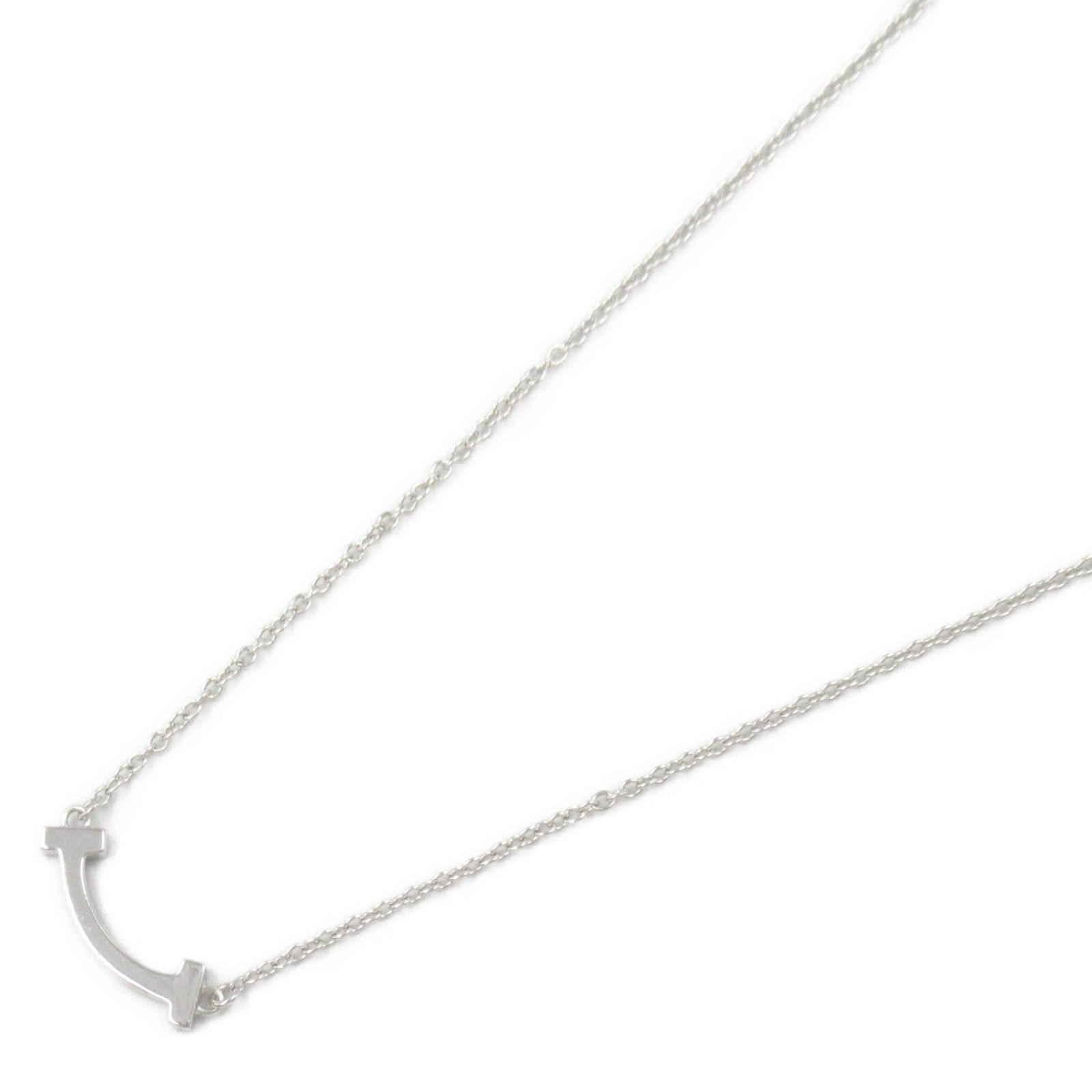 Tiffany & Co. TIFFANY & Co. Tiffany T Smile Pendant Necklace AG925 