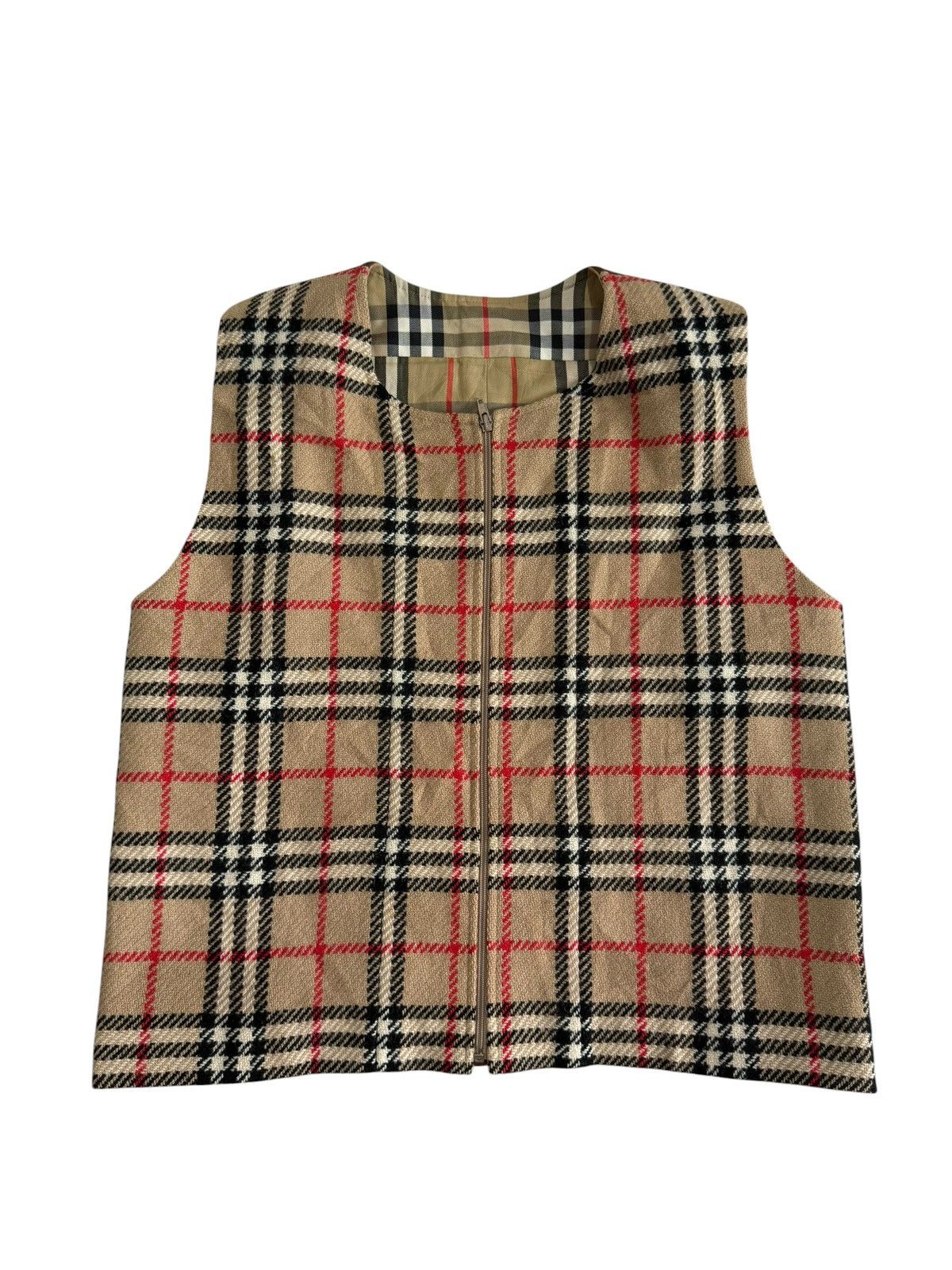 Burberry Reversible Vest Checkered Design Custom Burberrys Size US M / EU 48-50 / 2 - 1 Thumbnail