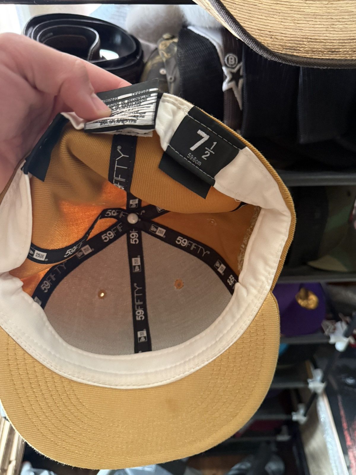 Hat Club × New Era NEW YORK YANKEES HAT CLUB EXCLUSIVE SIZE 7 1 2 Size ONE SIZE - 4 Thumbnail