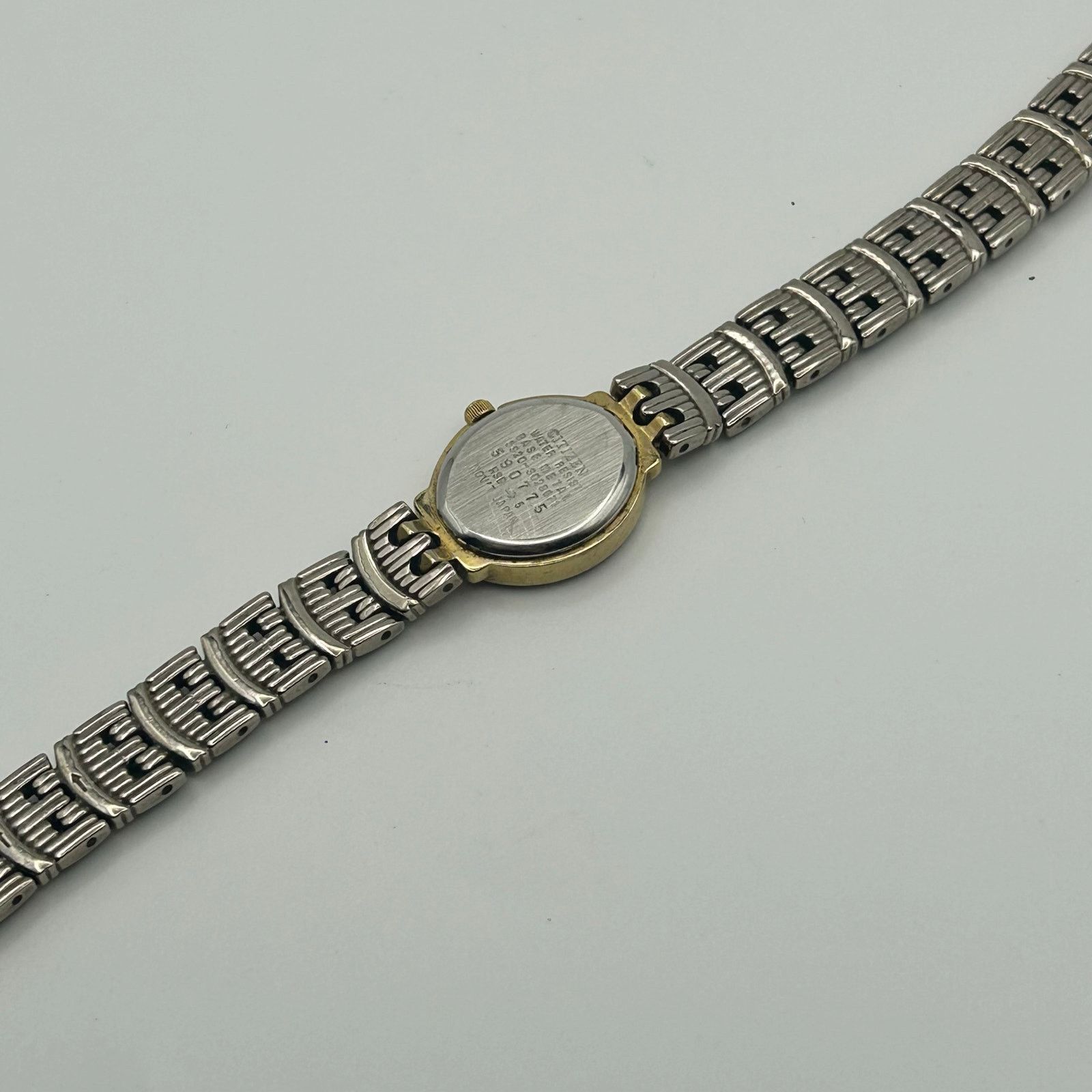 Citizen Vintage Citizen TwoTone Stainless-Steel Crystal Bezel Watch Size ONE SIZE - 5 Thumbnail