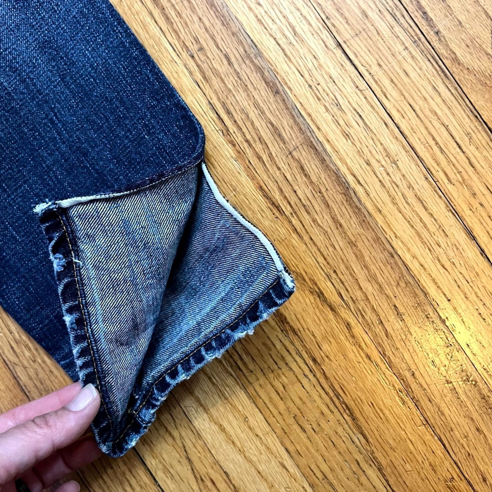 Simon Miller Simon Miller Jeans Womens 29 Blue Kamas Distressed Mid Rise Boyfriend Size 29" - 6 Thumbnail