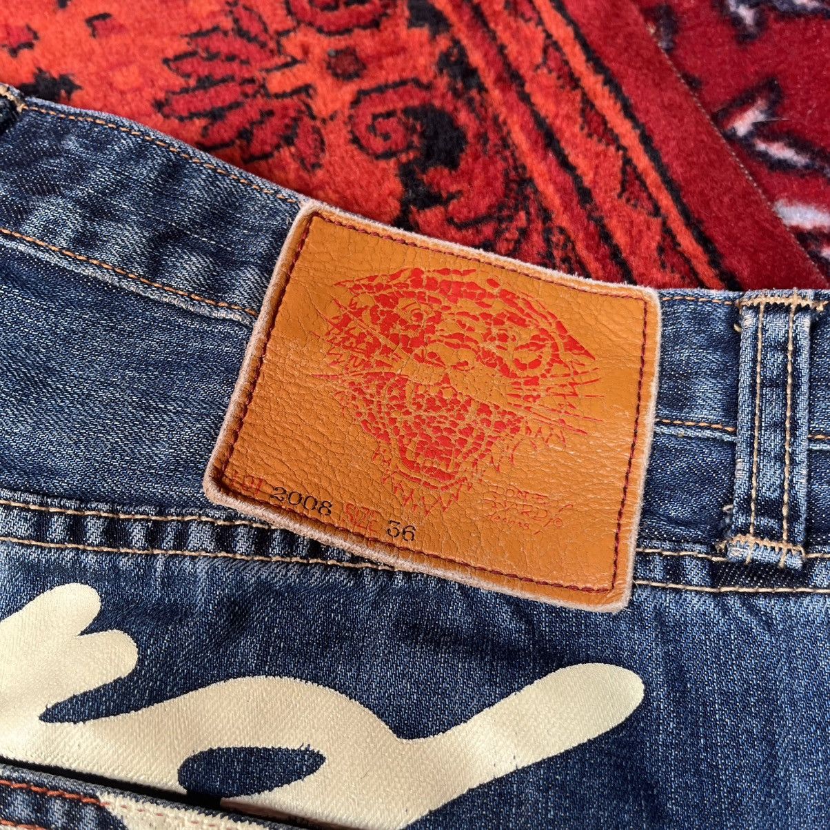 Ed Hardy Ed Hardy Denim Y2K Shorts NYC Skull Snake Tattoo Embroidery Size US 36 / EU 52 - 8 Thumbnail