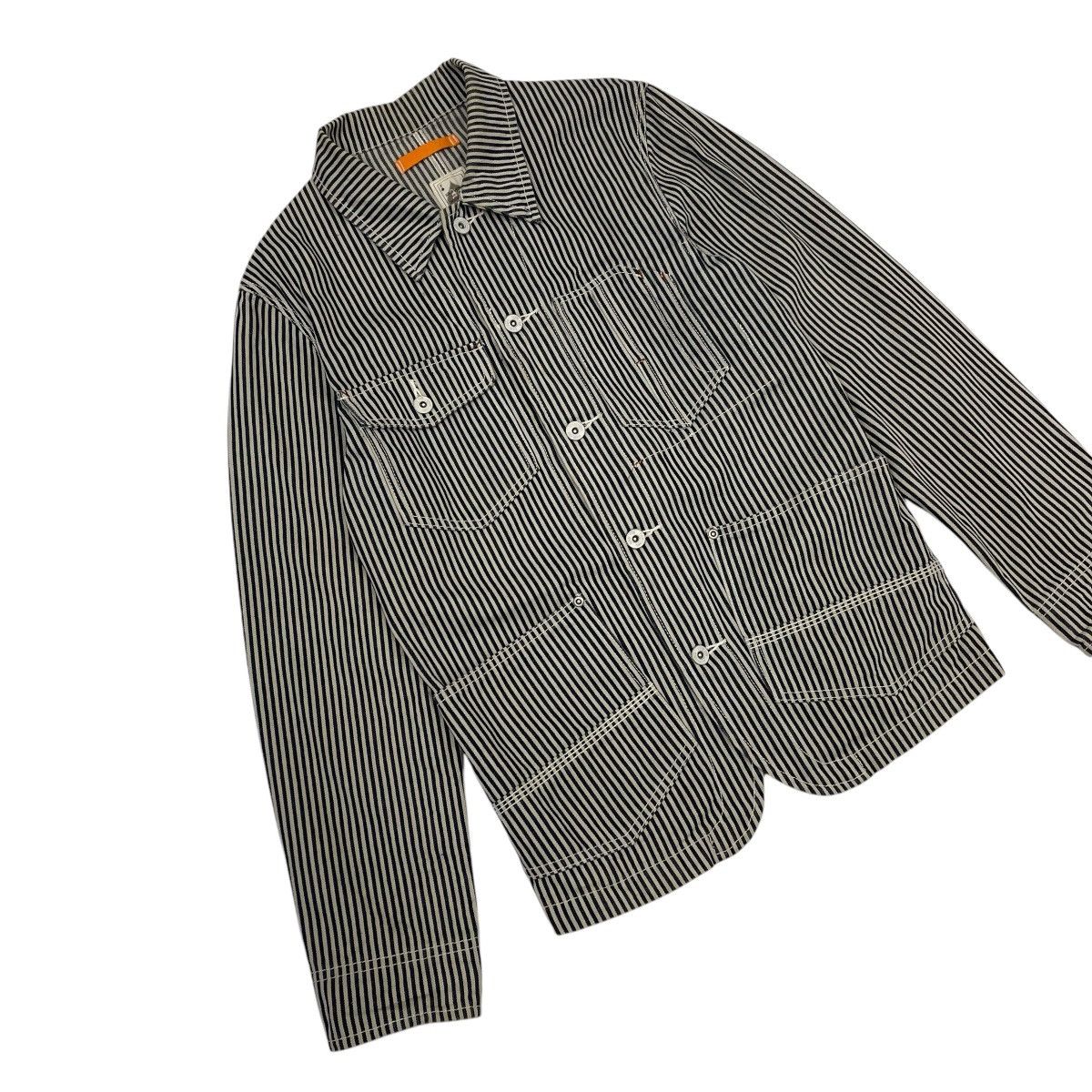 Japanese Brand × Vintage Vintage Jungle Storm Hickory Button Jacket Size US S / EU 44-46 / 1 - 7 Thumbnail