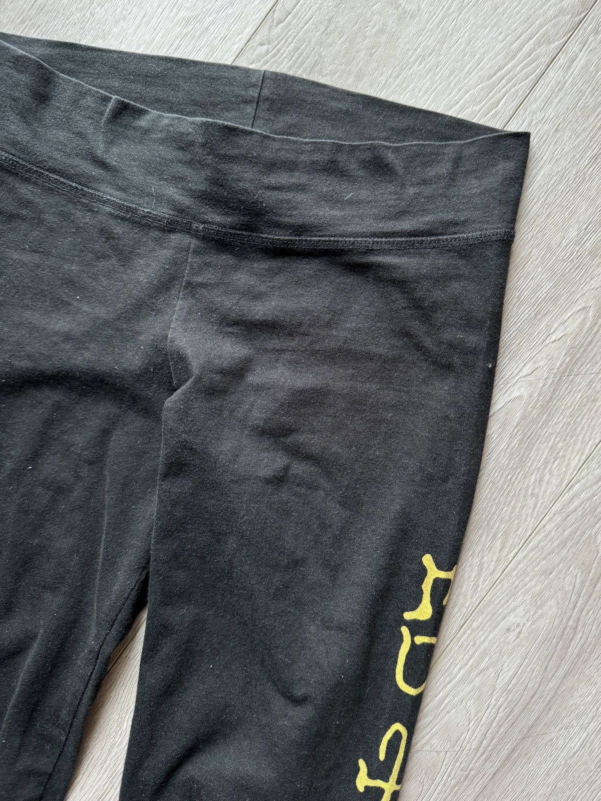 Christian Audigier × Ed Hardy × Vintage Ed Hardy by Christian Audigier Black Printed Leggings Size 25" / US 0 / IT 36 - 4 Thumbnail