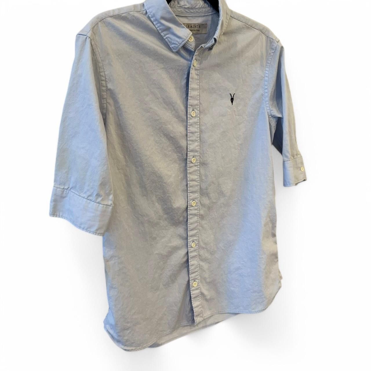 Allsaints AllSaints Redondo Half Sleeve Slim Fit Button-down Shirt Size US S / EU 44-46 / 1 - 4 Thumbnail