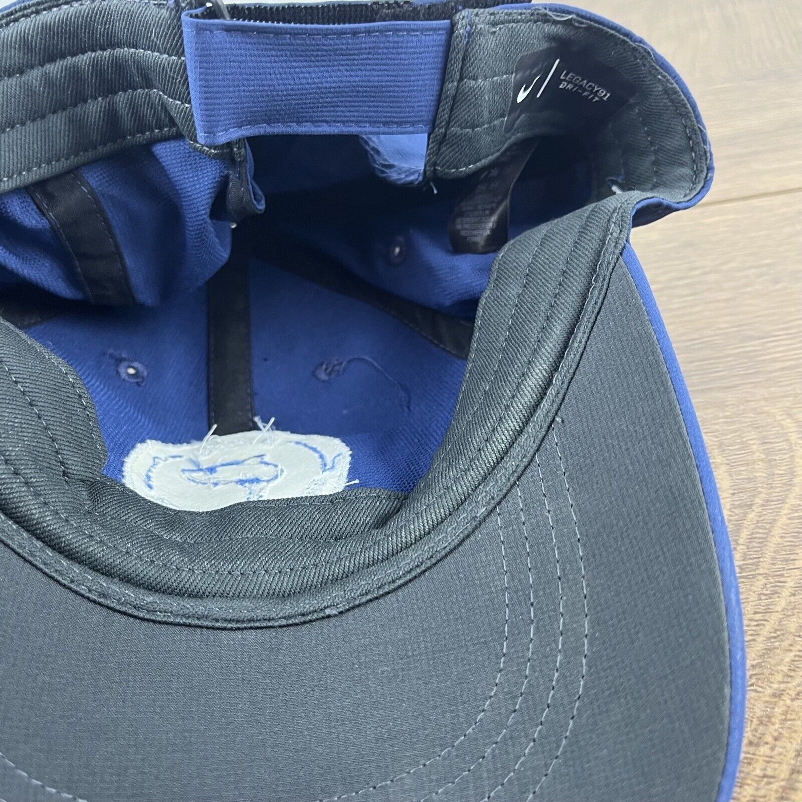 Nike DMF8 Delivery Station Hat Nike Shark Blue Adjustable Hat Blu Size ONE SIZE - 16 Thumbnail