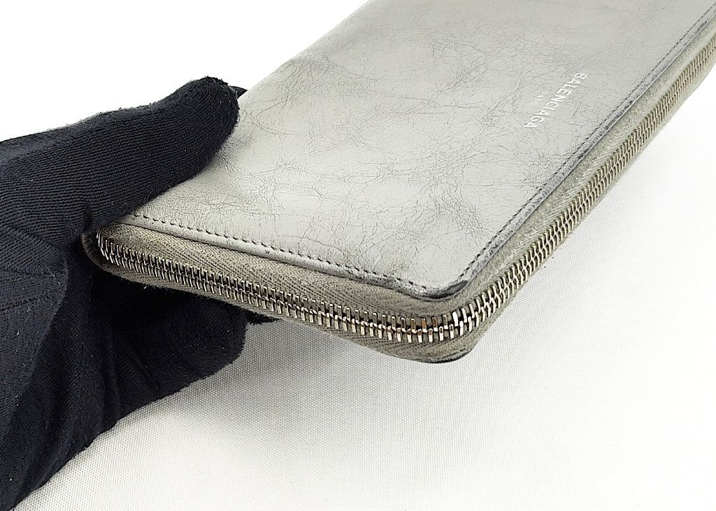 Balenciaga BALENCIAGA grey zip around long wallet set Size ONE SIZE - 9 Thumbnail