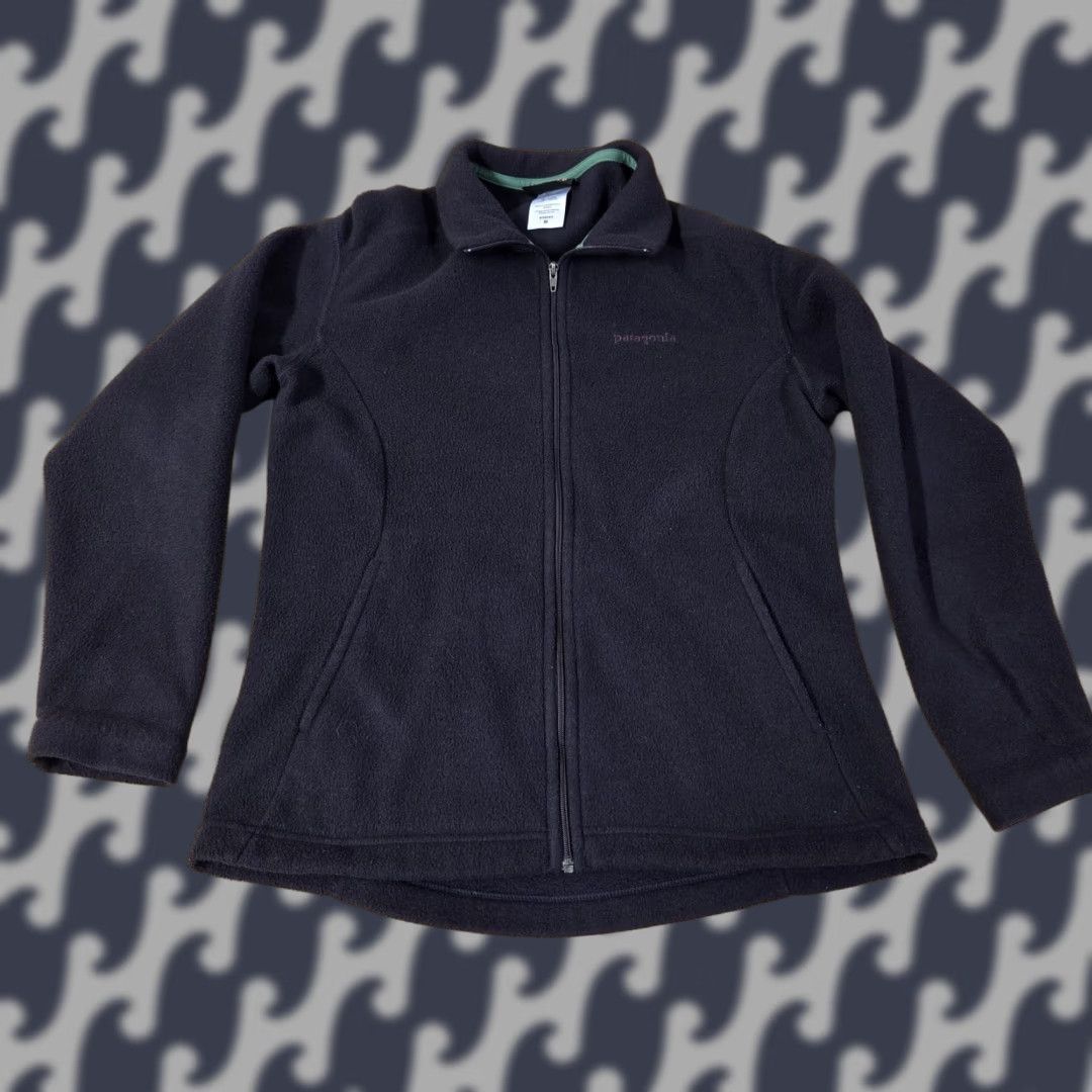 Patagonia Patagonia Jacket Womens Medium Navy Synchilla Full Zip Fleece Outdoor Hiking Size M / US 6-8 / IT 42-44 - 1 Thumbnail