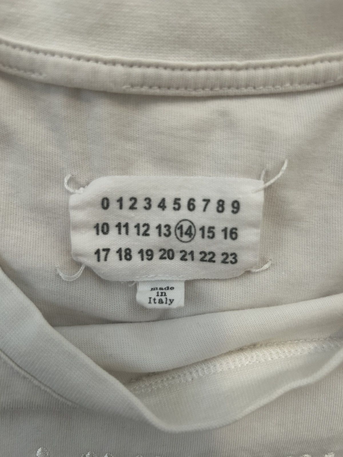 Maison Margiela Maison Margiela SS20 “Braille” Tee Size US M / EU 48-50 / 2 - 3 Thumbnail