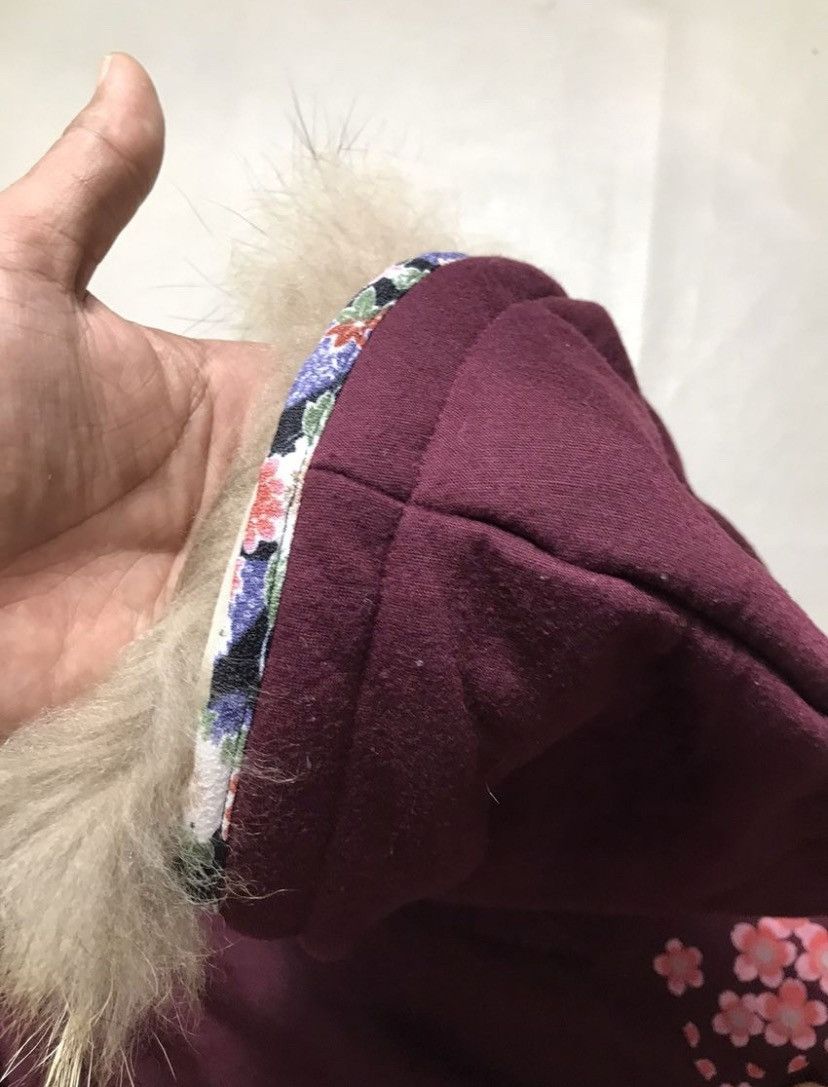 Japanese Brand Sukajan LGB If Six Was Nine Style Faux Fur Zip Hoodie Size US L / EU 52-54 / 3 - 10 Thumbnail
