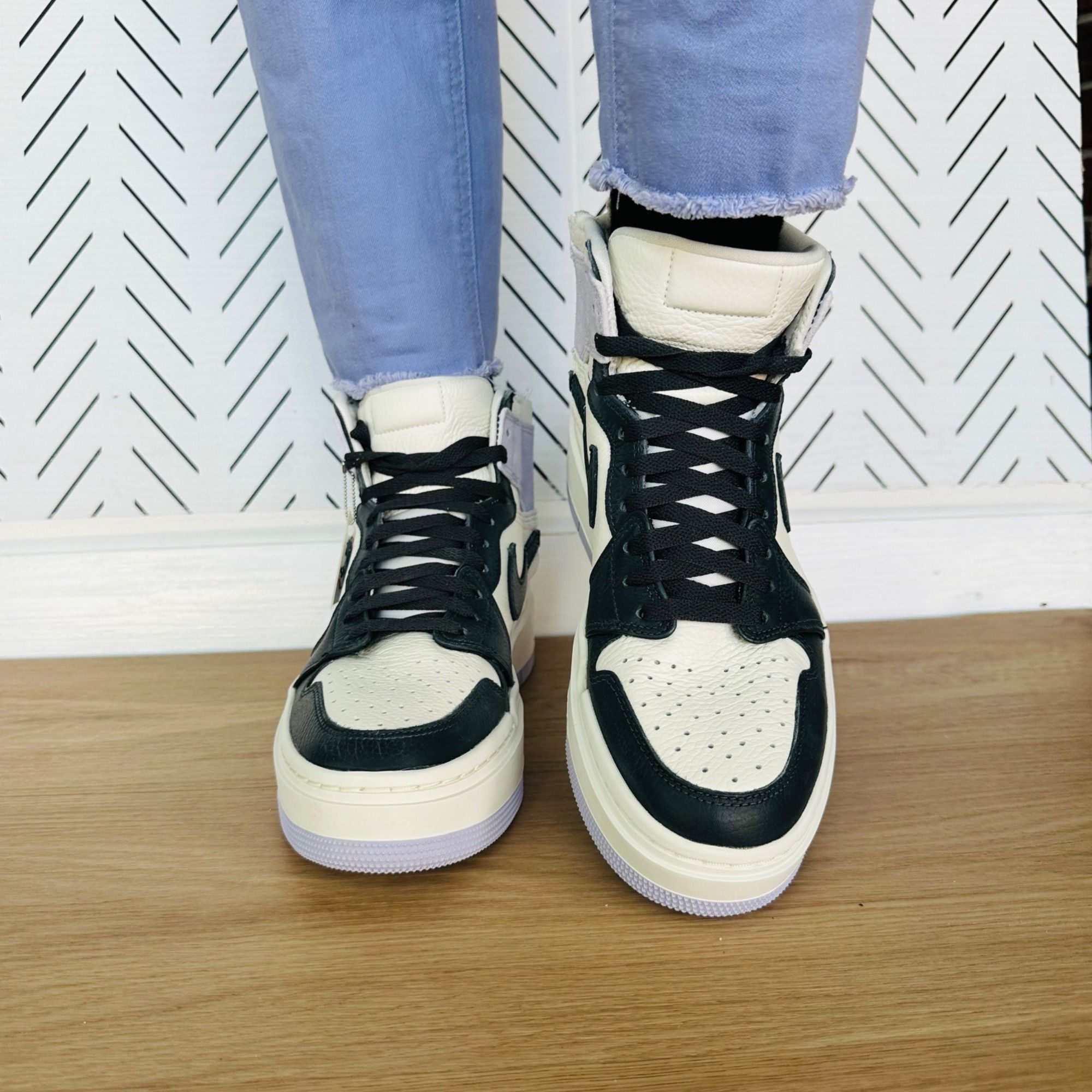 Nike ❤️Rare Air Jordan 1 Elevate Titanium 8.5 Womens Shoes Sneake Size US 8.5 / IT 38.5 - 4 Thumbnail