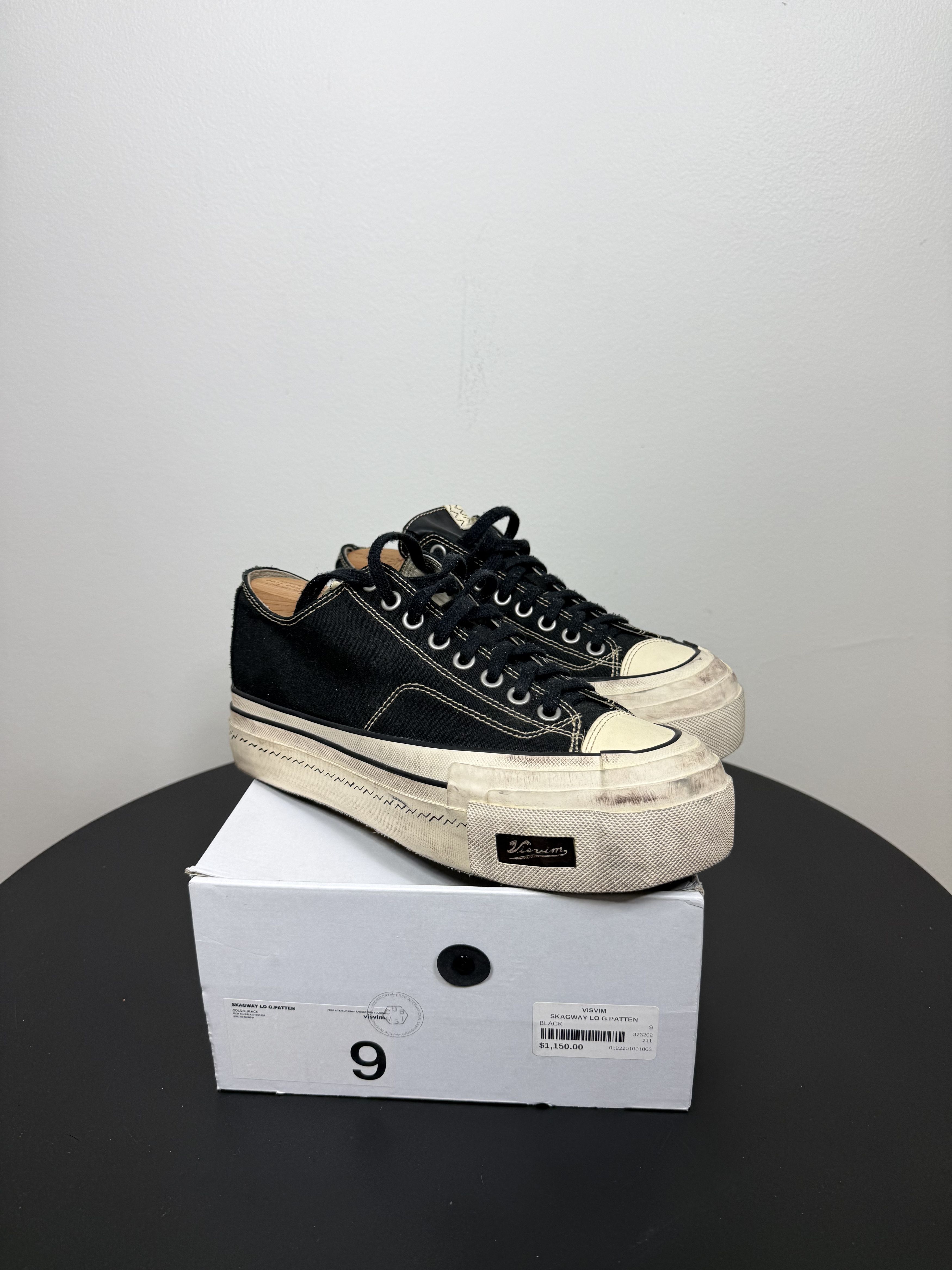 Visvim Visvim Skagway Black Sneakers Size US 9 / EU 42 - 1 Thumbnail