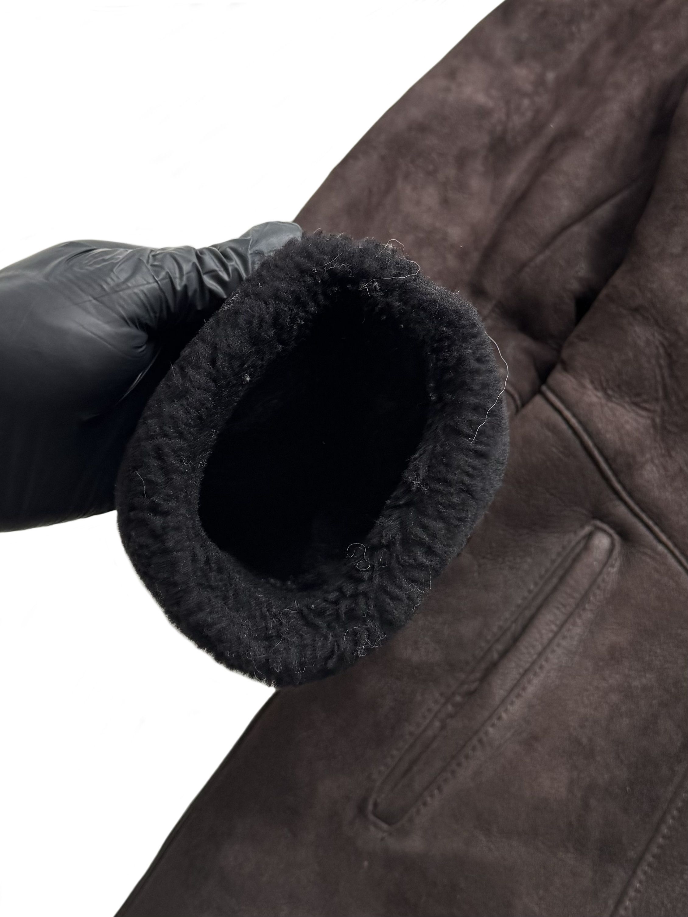 Vintage Vintage Real Sheepskin Hooded Coat Size S / US 4 / IT 40 - 11 Thumbnail