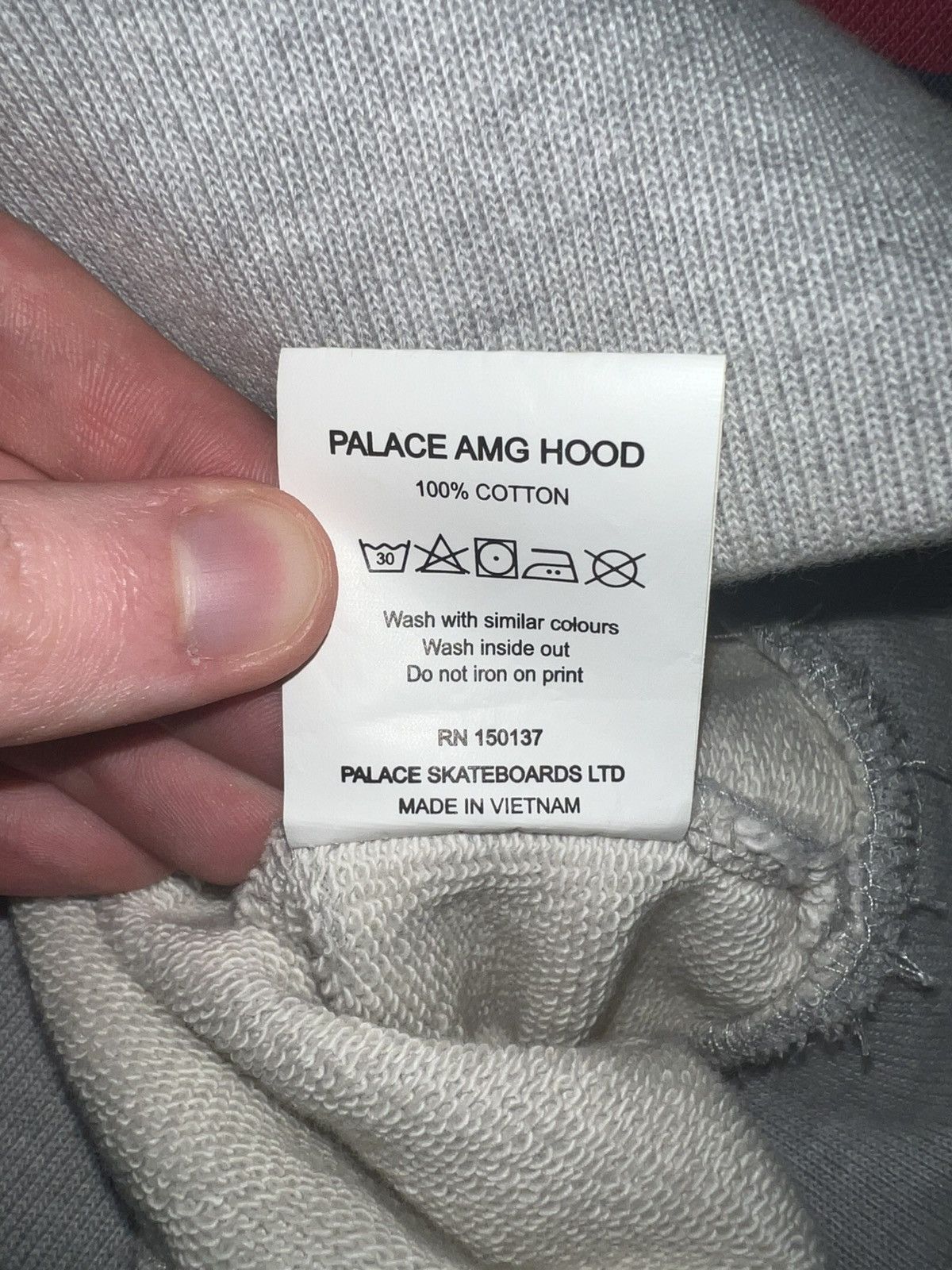 Palace Palace AMG Hoodie SS21 Grey Marl Size US M / EU 48-50 / 2 - 5 Thumbnail