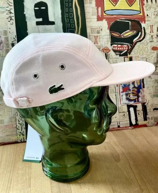 Lacoste casquette rose pink girolle pet cap hat Large new ds Size ONE SIZE - 1 Thumbnail