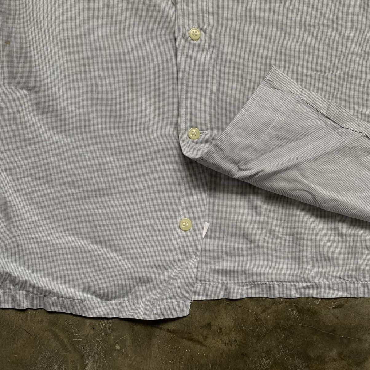 Christian Dior Monsieur Vintage 90s Chirstian Dior Monsieur White Button Up Shirts Size US L / EU 52-54 / 3 - 3 Thumbnail