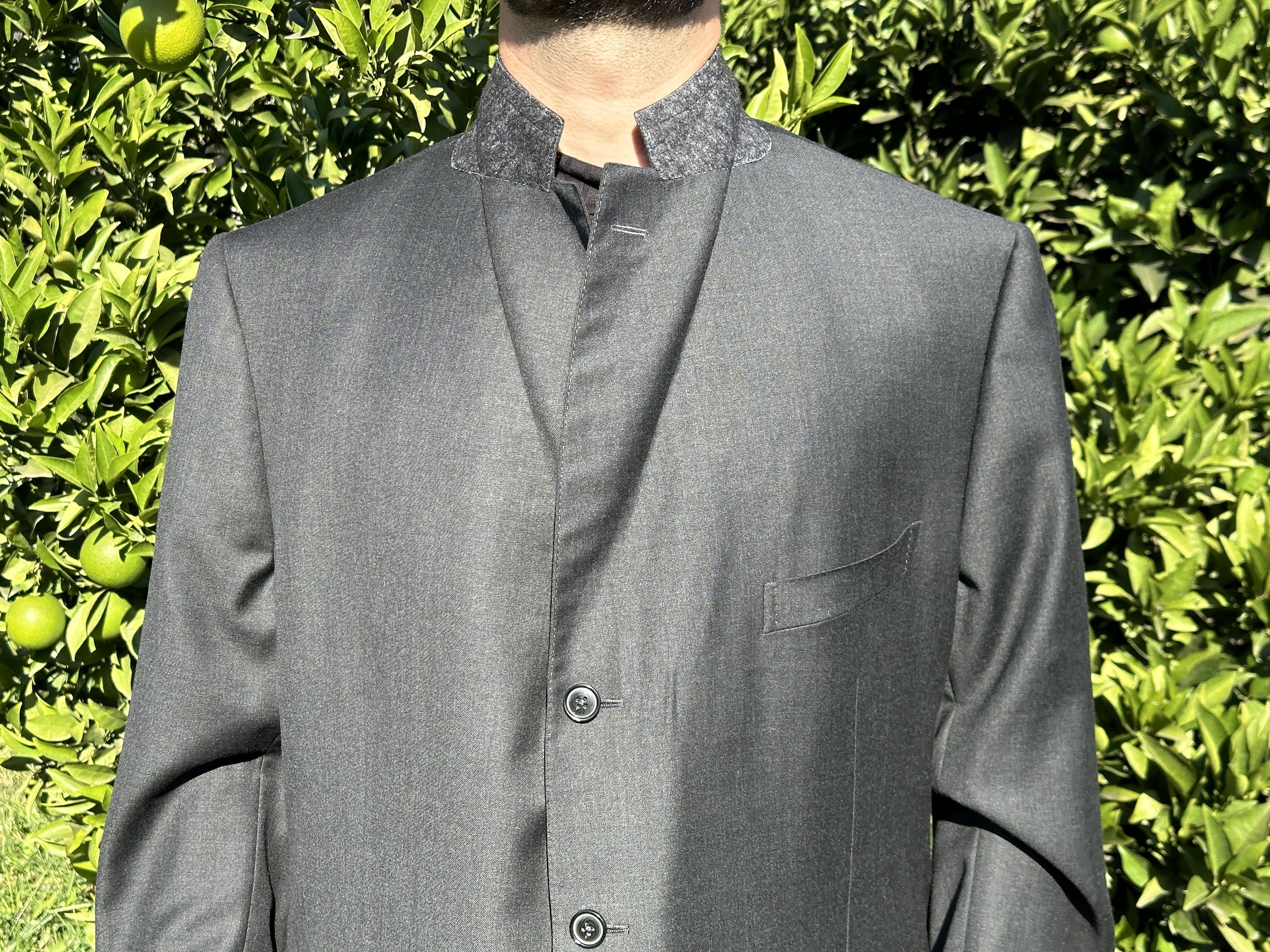 Ermenegildo Zegna Ermenegildo Zegna Su Misura Suit Costume Formal Size 62 R Size 54L - 12 Thumbnail