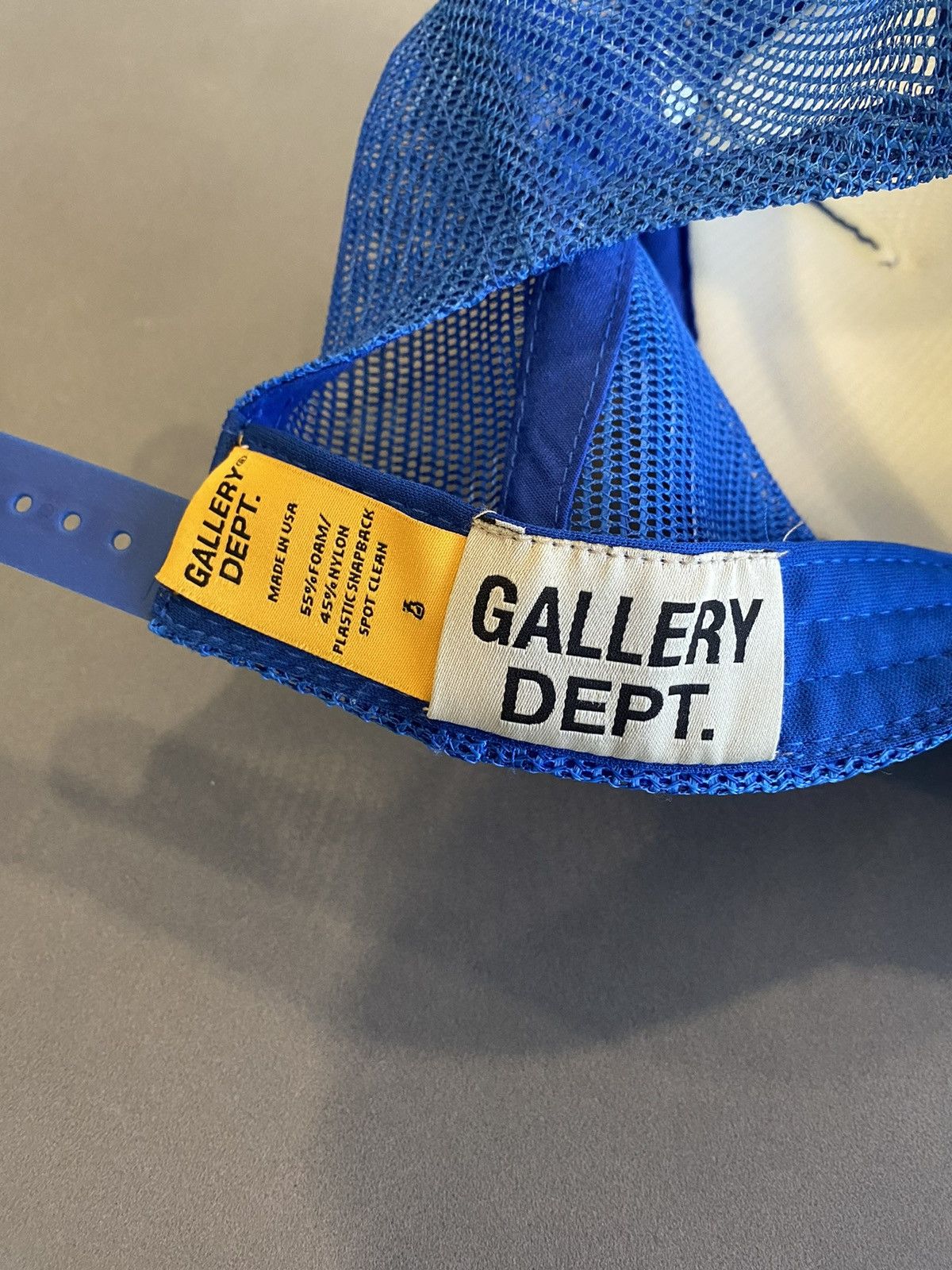 Gallery Dept. Gallery Dept. Logo Trucker Hat Size ONE SIZE - 9 Thumbnail
