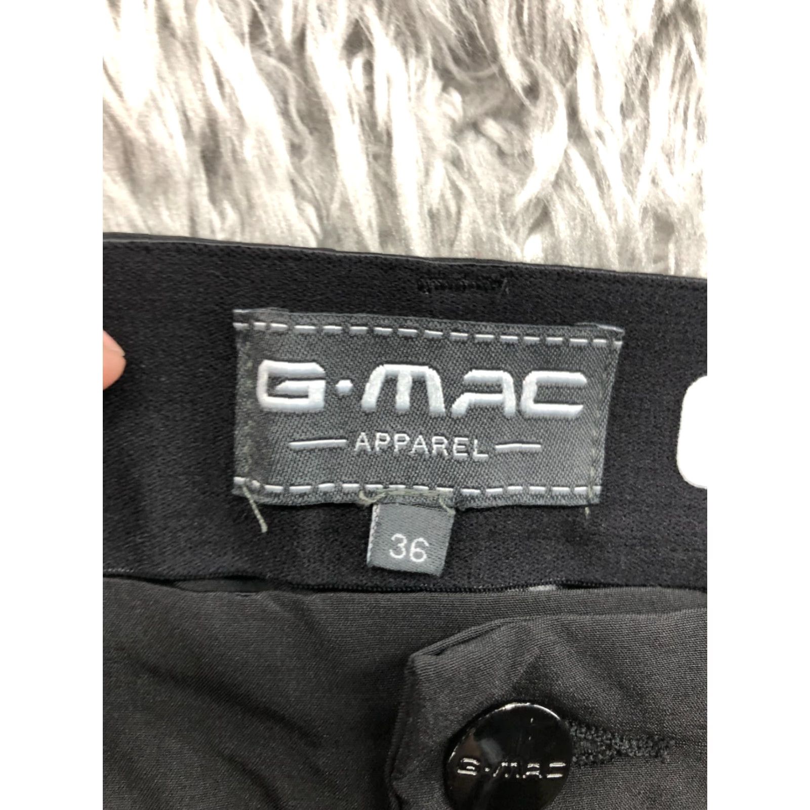Vintage G Mac Apparel Bermuda Shorts Mens 36 Mid Rise Dark Wash Black Stretch Classic 5-Pocket Denim Shirt? Size US 36 / EU 52 - 7 Thumbnail