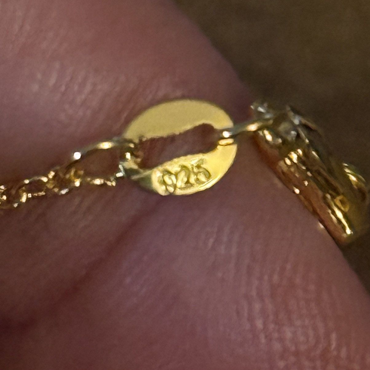 Other 925 gold plated cluster bead floral pendant necklace Size ONE SIZE - 6 Thumbnail