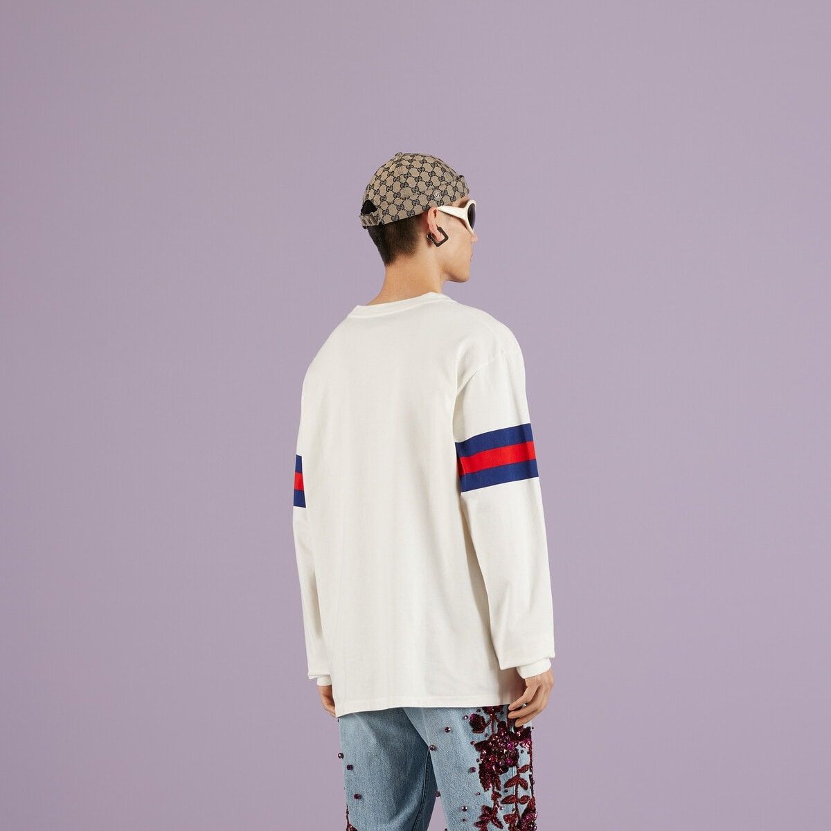 Gucci o1s1wg110925 Interlocking G Cotton T-Shirt in Multicolor Size US L / EU 52-54 / 3 - 4 Thumbnail