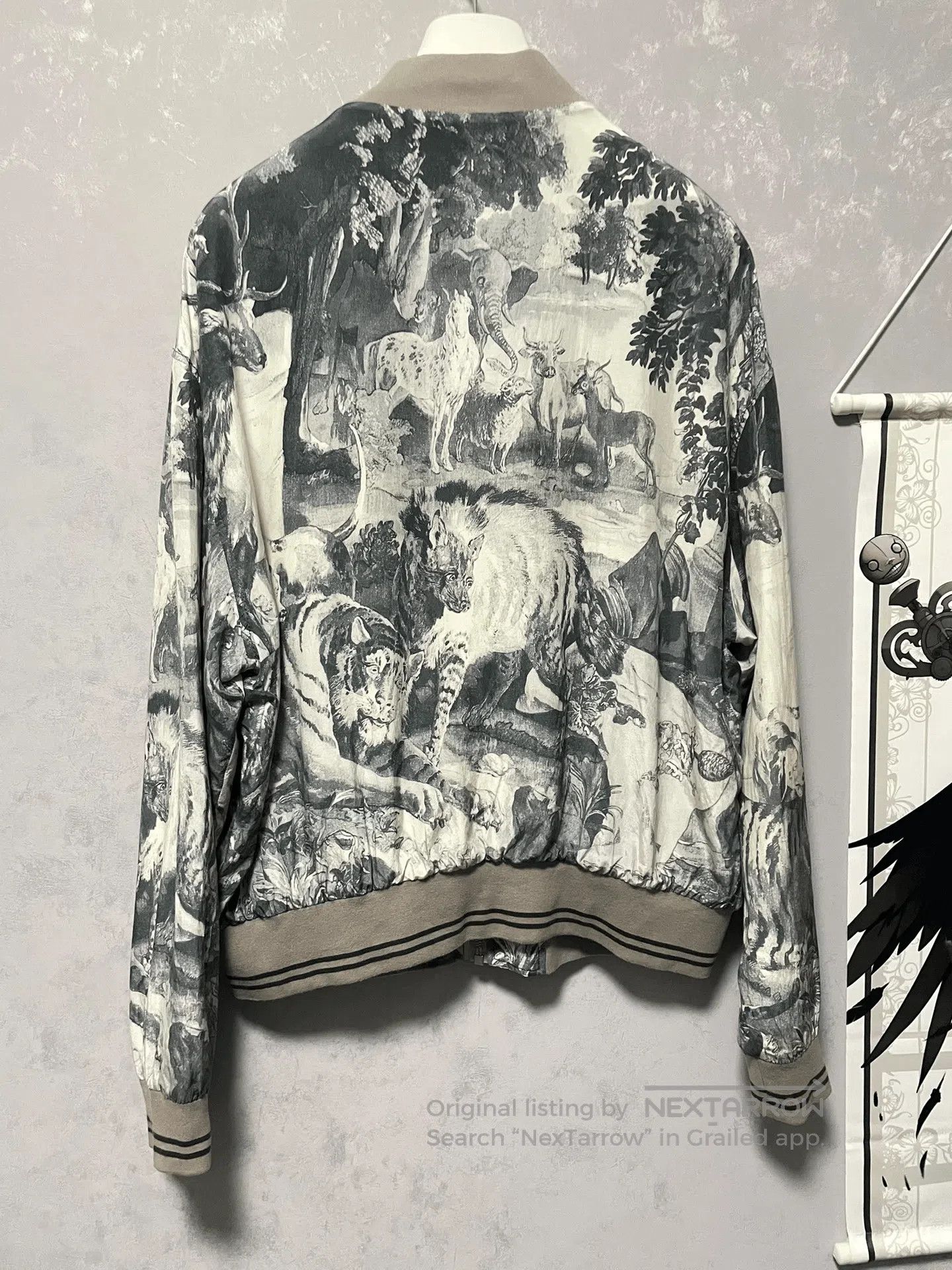 Maison Margiela Maison Margiela Animal Print Silk Jacket. Size US M / EU 48-50 / 2 - 2 Thumbnail