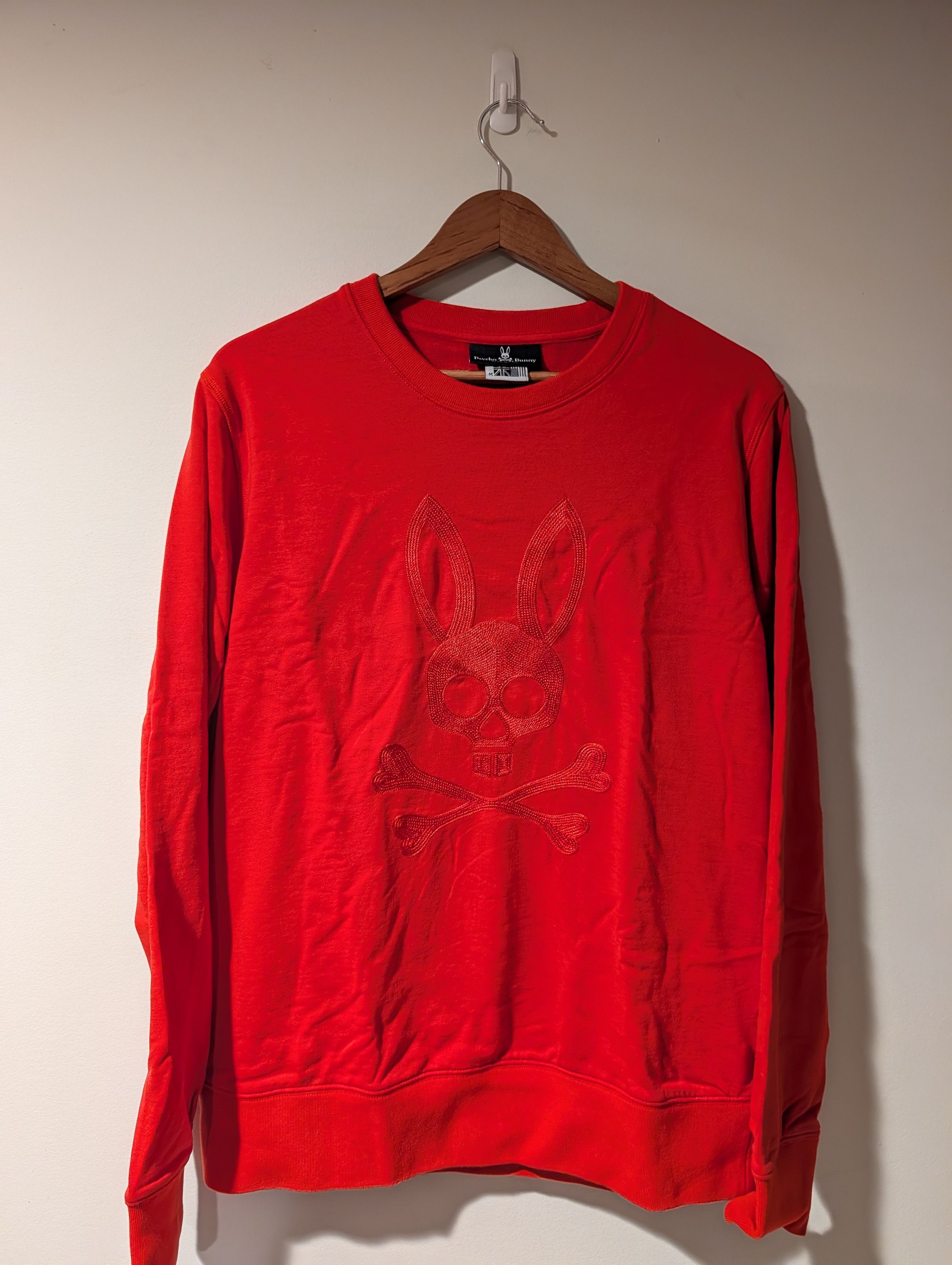 Psycho Bunny Psycho Bunny Crewneck Sweatshirt Embroidered Bunny Skull Size US M / EU 48-50 / 2 - 1 Thumbnail