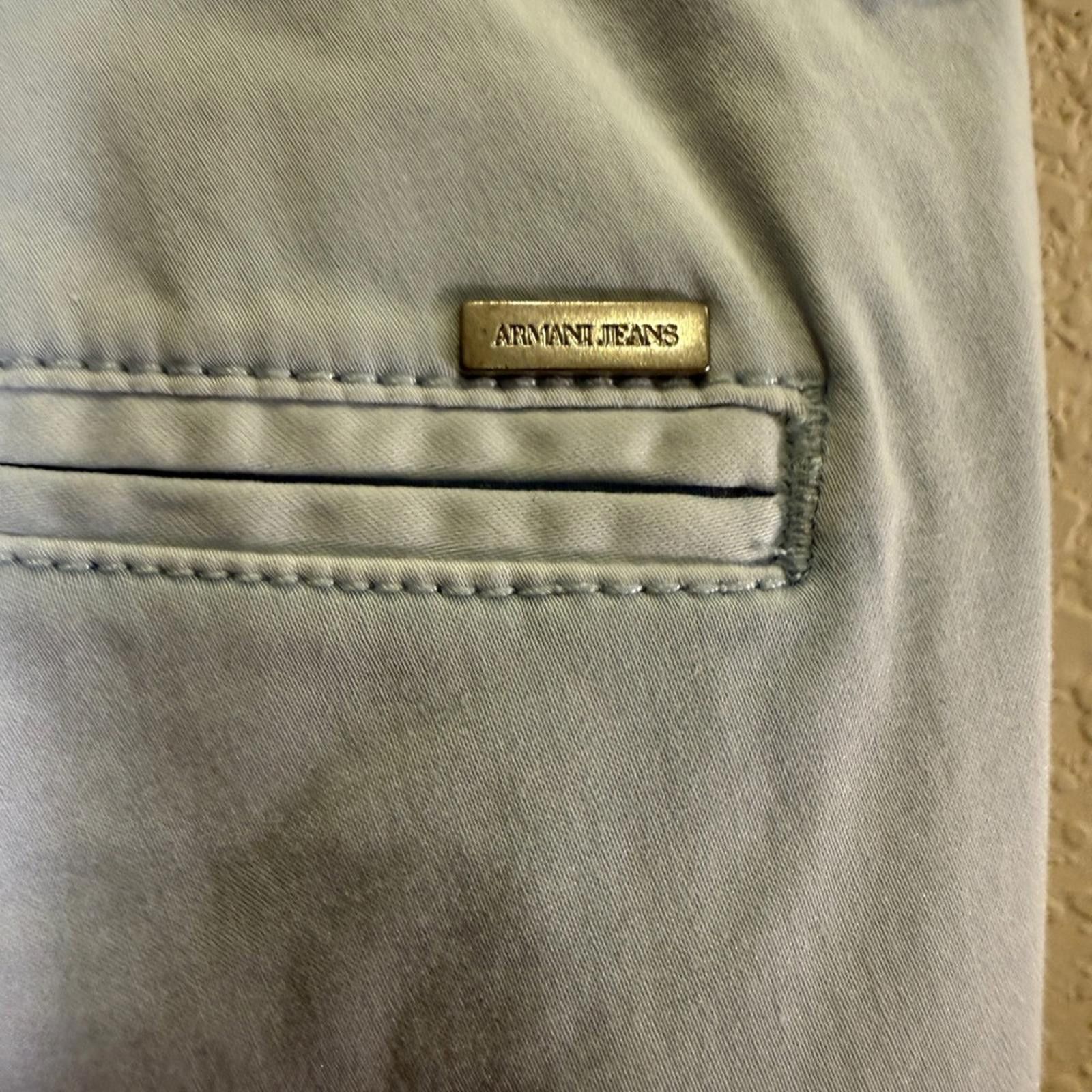 Other Armani Jeans Sky Blue Flat Front Bermuda Shorts Sz 30 Size US 30 / EU 46 - 5 Thumbnail