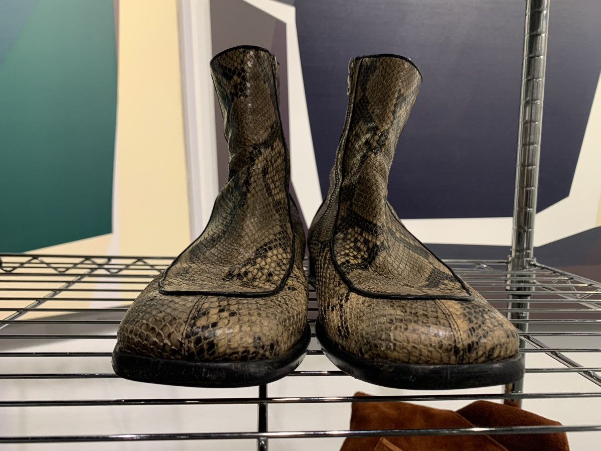 Dries Van Noten Dries Van Noten Snake Skin Boot Size US 11 / EU 44 - 4 Thumbnail