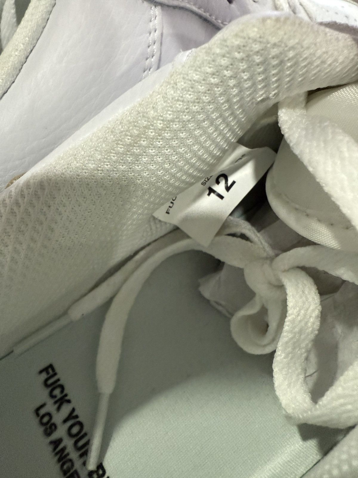 Designer 🖕🏻 FYB Fuck Your Brand FUCK OFF Custom AF1 CPFM Low Size 12 🖕🏻 Size US 12 / EU 45 - 6 Thumbnail
