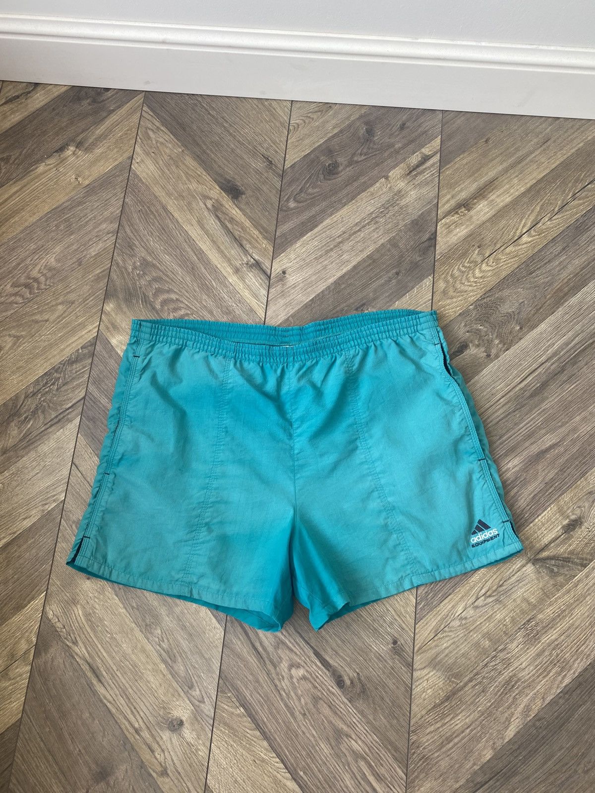 Adidas × Vintage Adidas Equipment Vintage Shorts Size US 35 - 2 Thumbnail