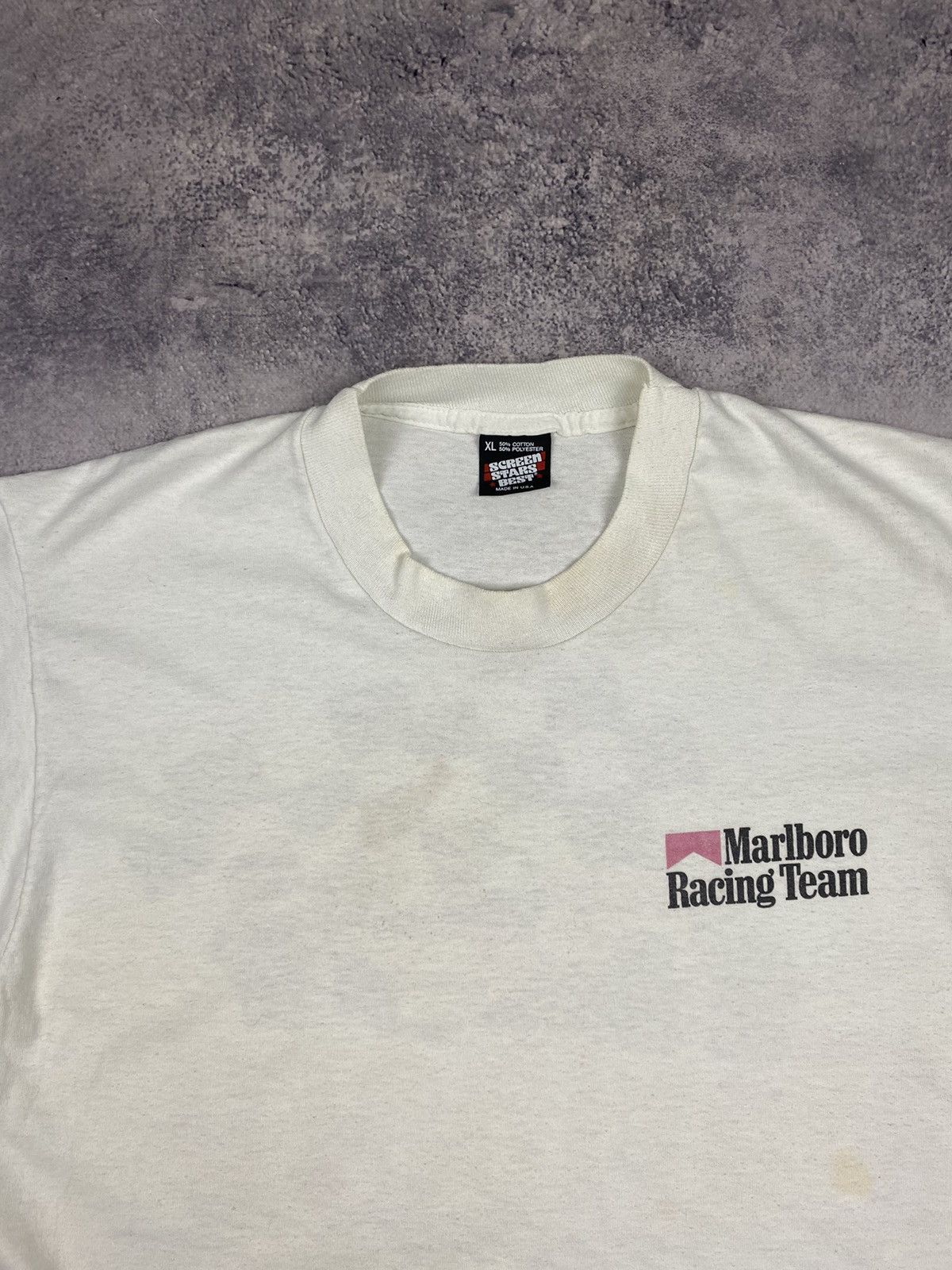 Marlboro Vintage Marlboro Unlimited F1 Racing Single Stitch tee 90’s Size US XL / EU 56 / 4 - 12 Thumbnail