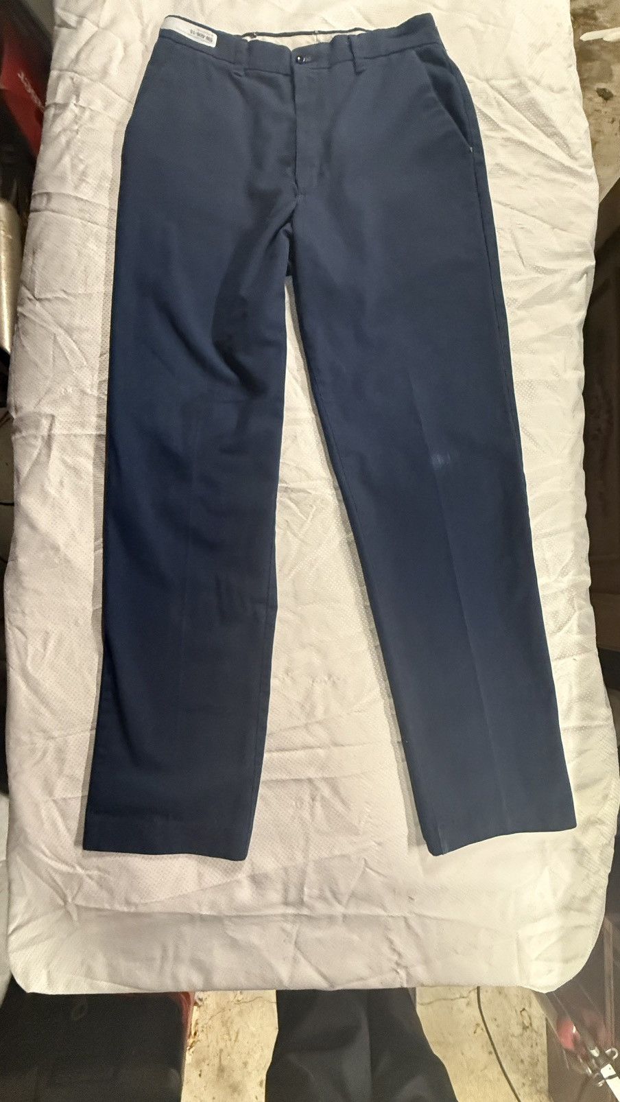 Red Kap Red Kap PT10 Navy Industrial Mechanic Pants 31x33 (Tag-32) Size US 32 / EU 48 - 1 Thumbnail