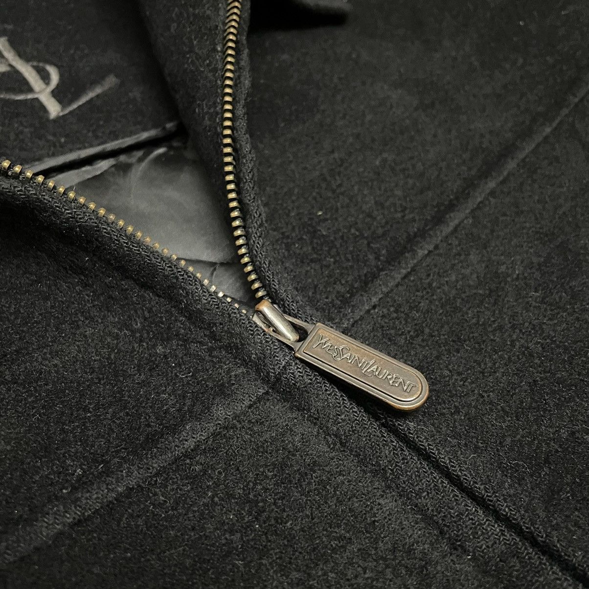 Yves Saint Laurent 100% Wool Vintage YSL Yves Saint Laurent Work Casual Jacket Size US L / EU 52-54 / 3 - 5 Thumbnail