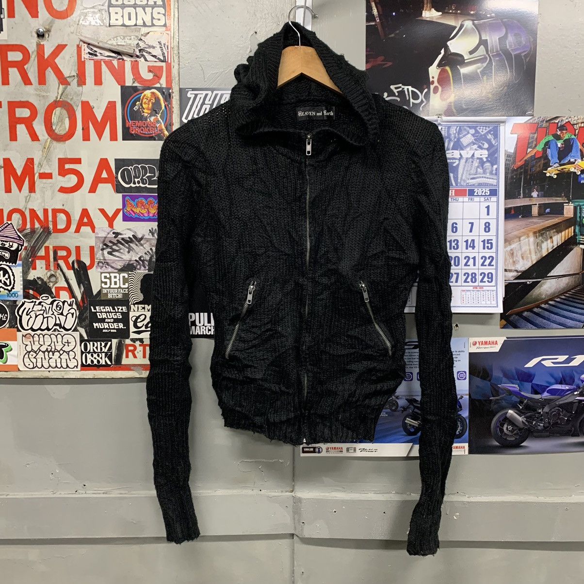 Japanese Brand × Le Grande Bleu (L.G.B.) Heaven and earth knitted jacket Size US M / EU 48-50 / 2 - 1 Thumbnail