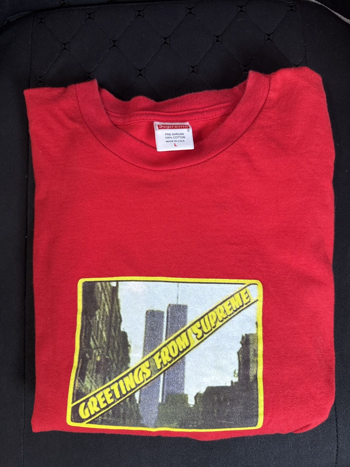 Supreme Greetings From Supreme Tee Size US L / EU 52-54 / 3 - 7 Thumbnail