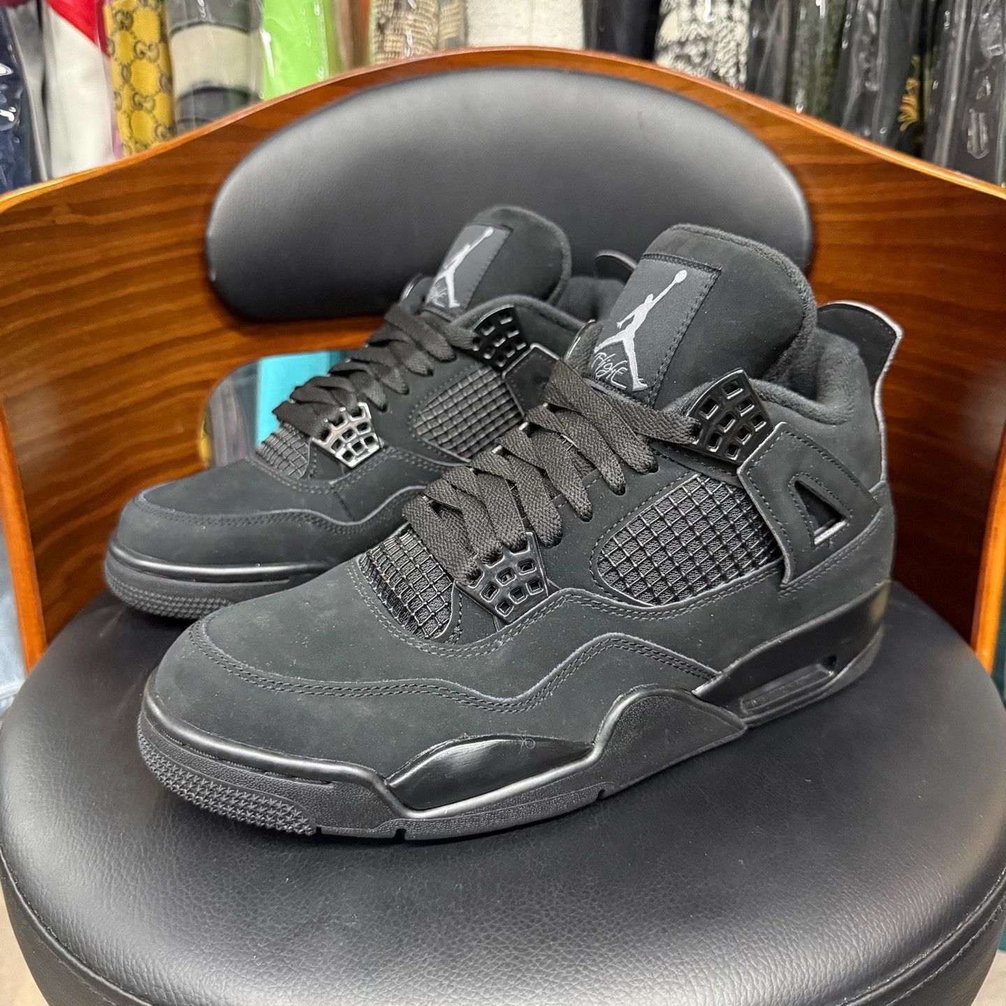 Nike Nike AJ4 Black Lowtop Sneakers 41 Men Size US 8.5 / EU 41-42 - 1 Thumbnail