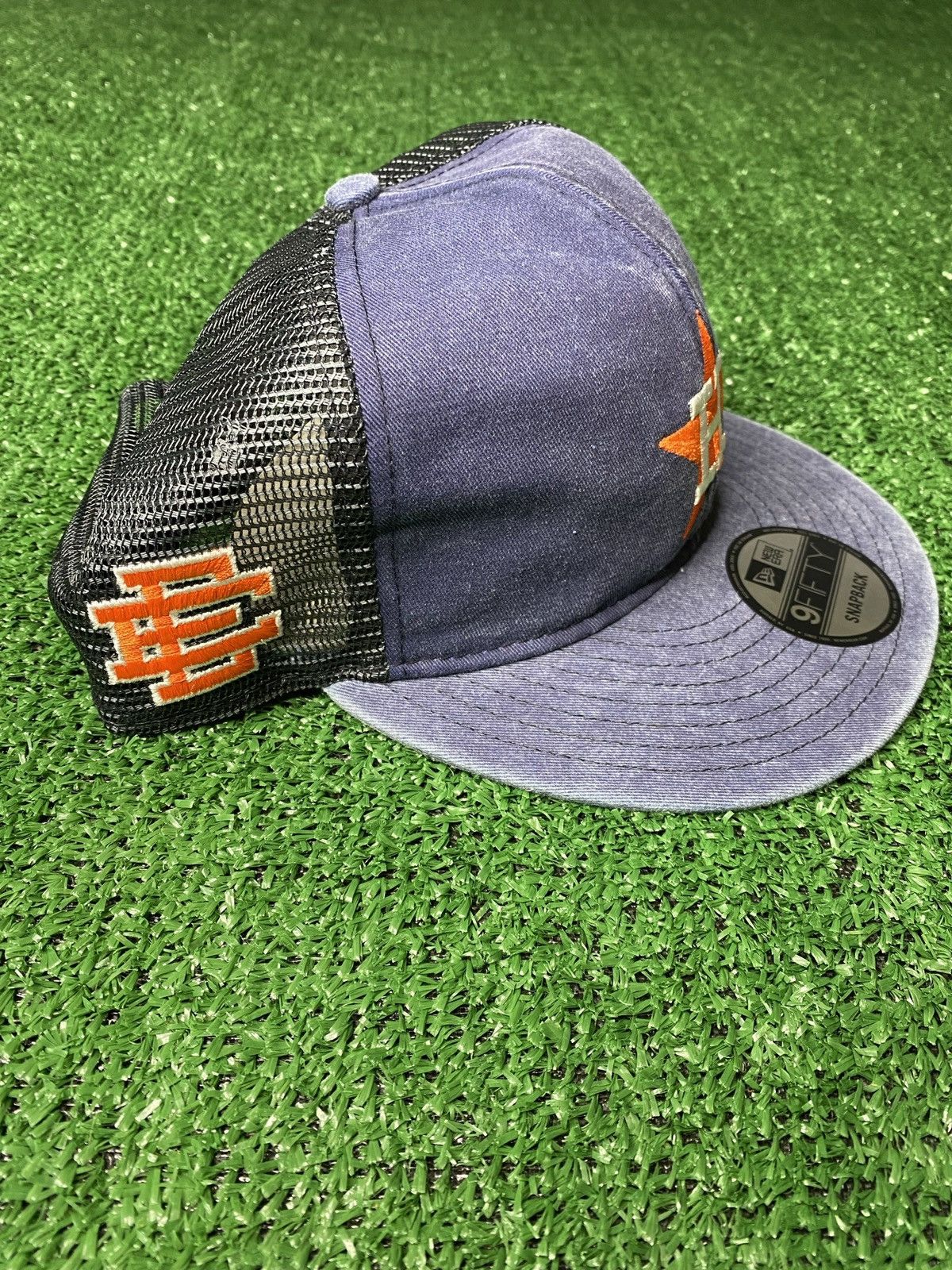 Eric Emanuel × MLB Eric Emanuel x New Era "Houston Astros" Trucker Hat Size ONE SIZE - 2 Thumbnail