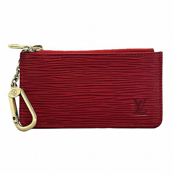 Louis Vuitton Louis Vuitton Louis Vuitton Pochette Clés Epi Coin Case Leather Coin Case M63807 DUTY FREE for USA Size ONE SIZE - 1 Thumbnail