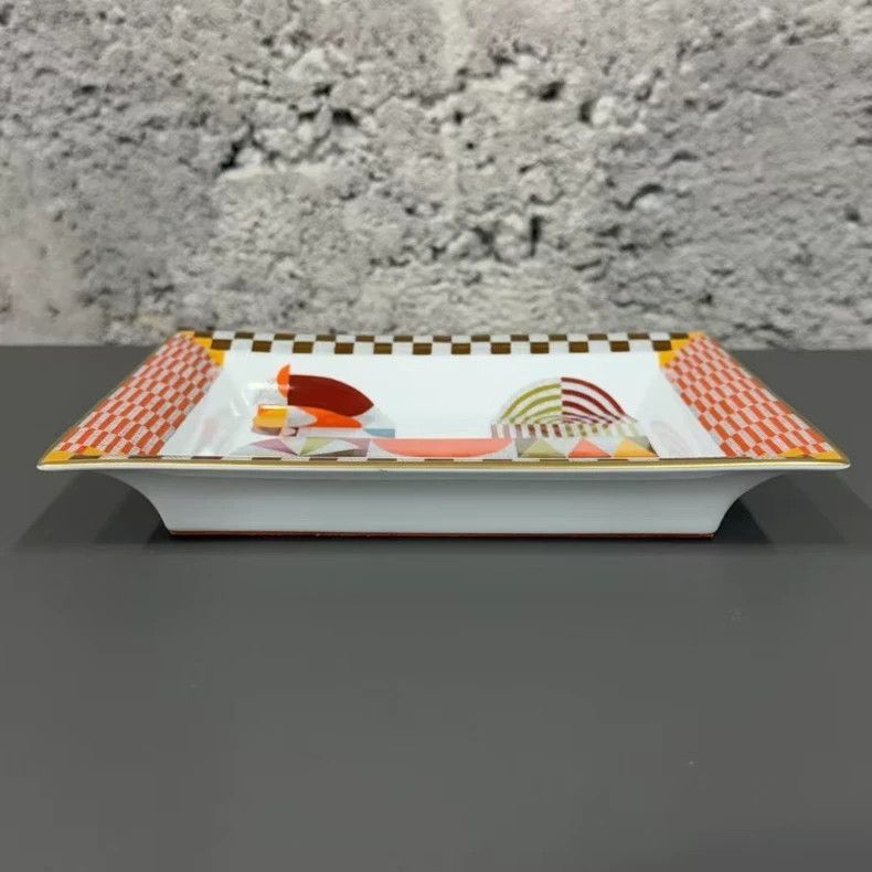 Hermes Hermes Cheval Natte Decorative Tray-2506 Size ONE SIZE - 3 Thumbnail