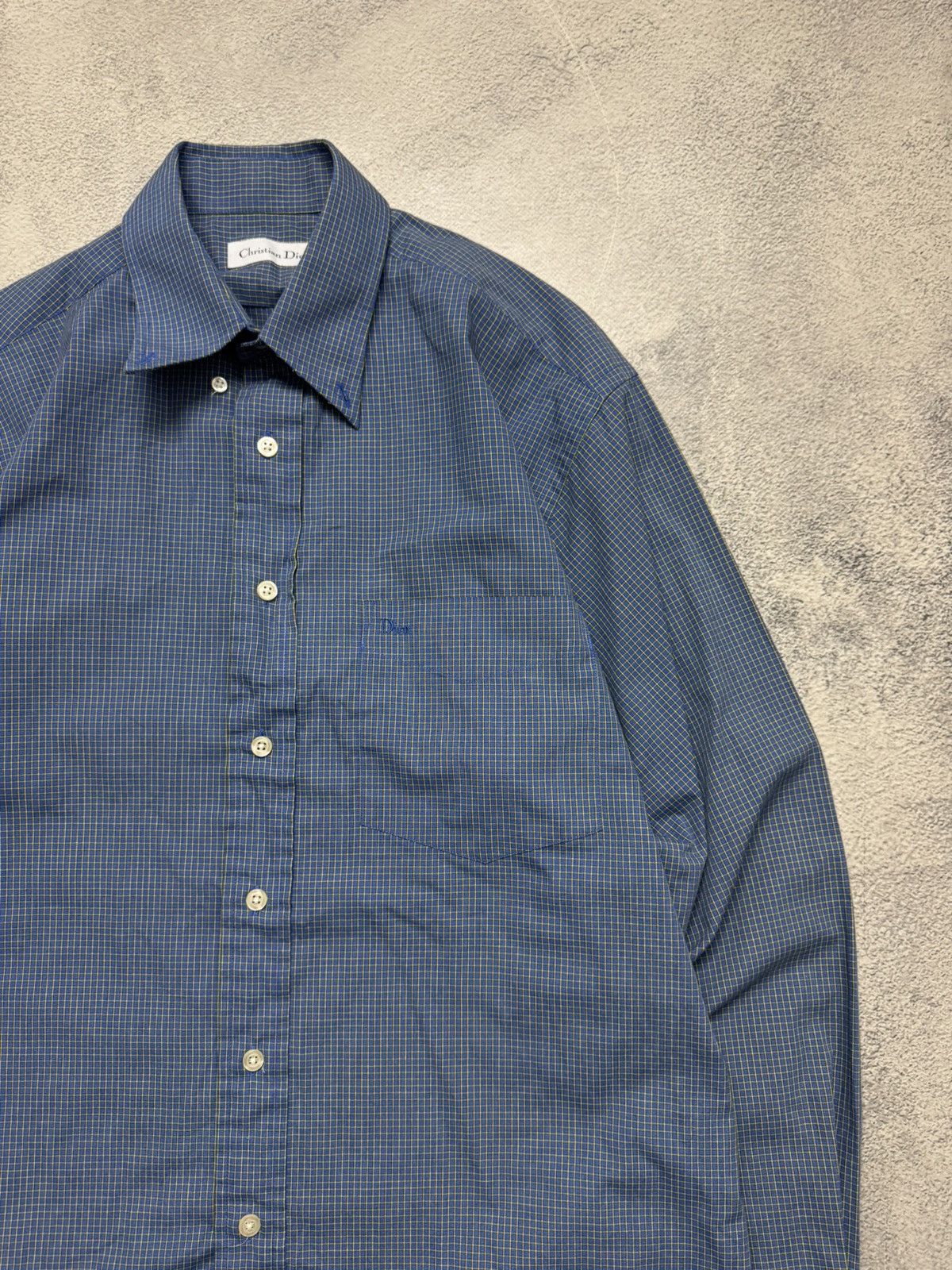 Dior Vintage Christian Dior Luxury Shirt Size US M / EU 48-50 / 2 - 1 Thumbnail